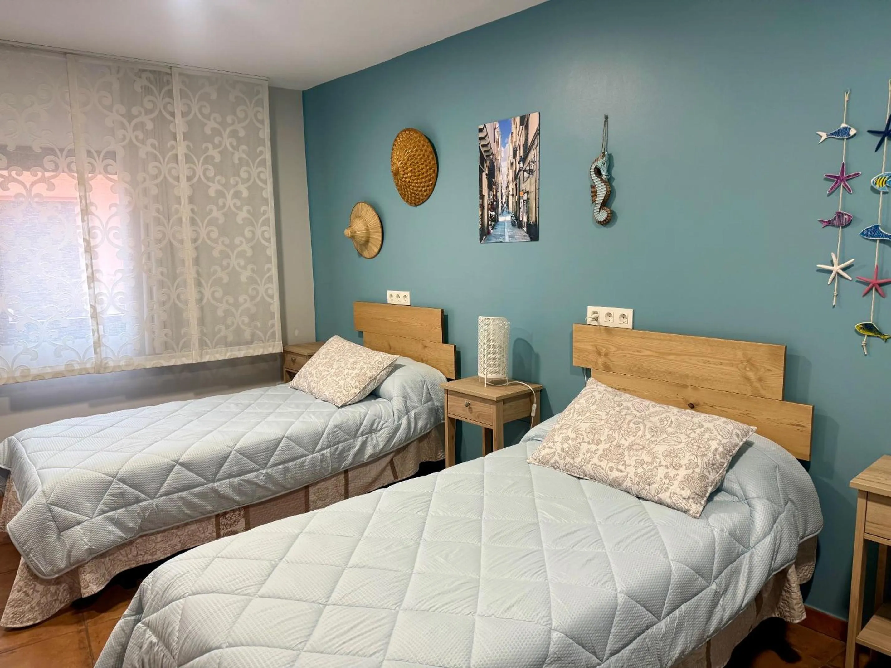 Bed in B&B Puente de Órbigo