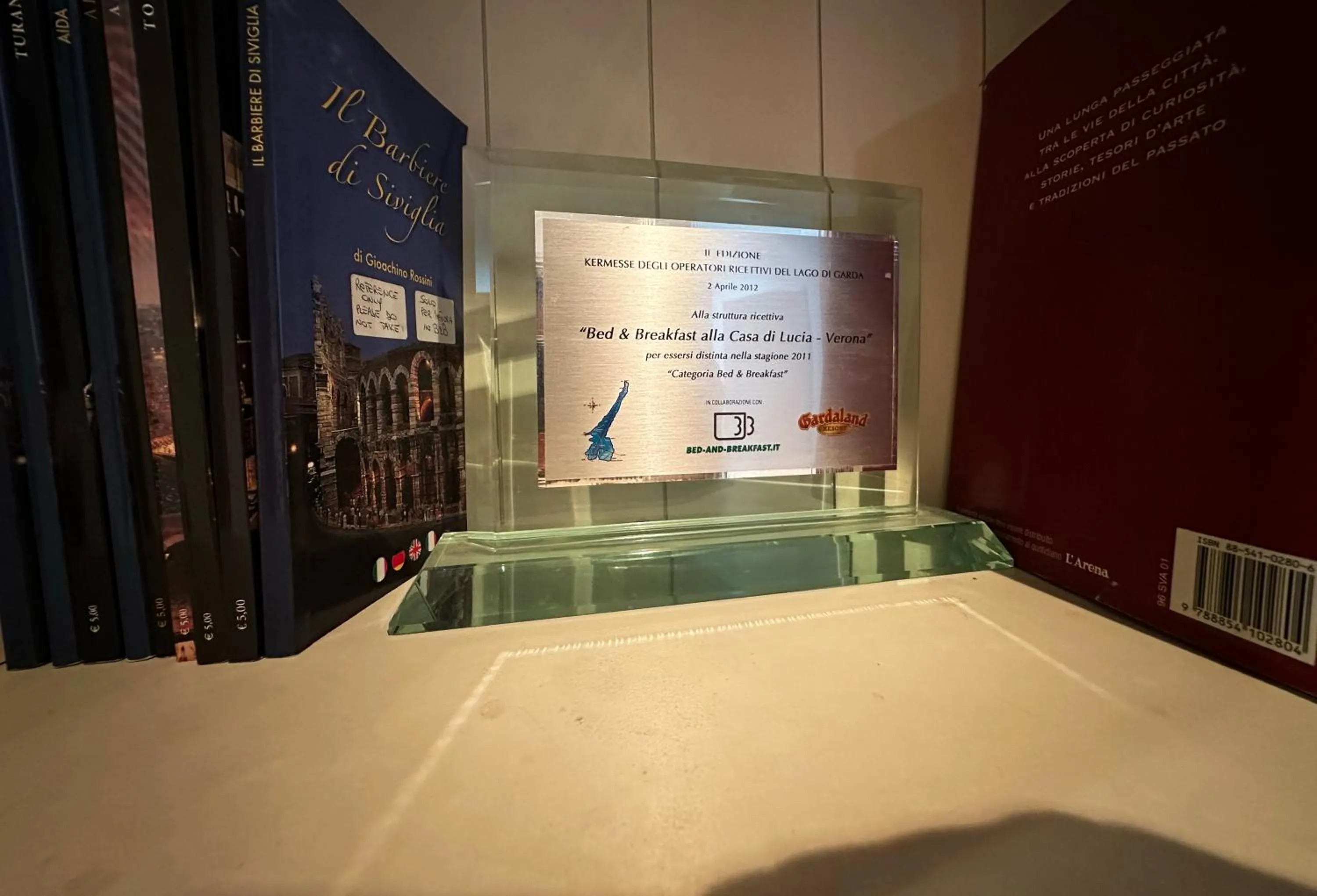 Text overlay in B&B Alla Casa di Lucia