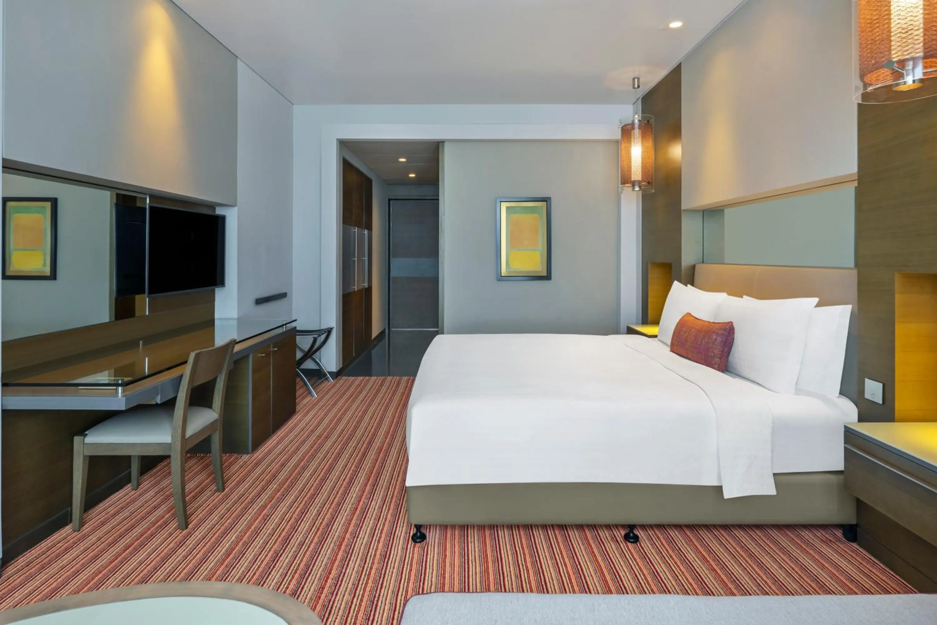 Bedroom, Bed in Park Rotana Abu Dhabi