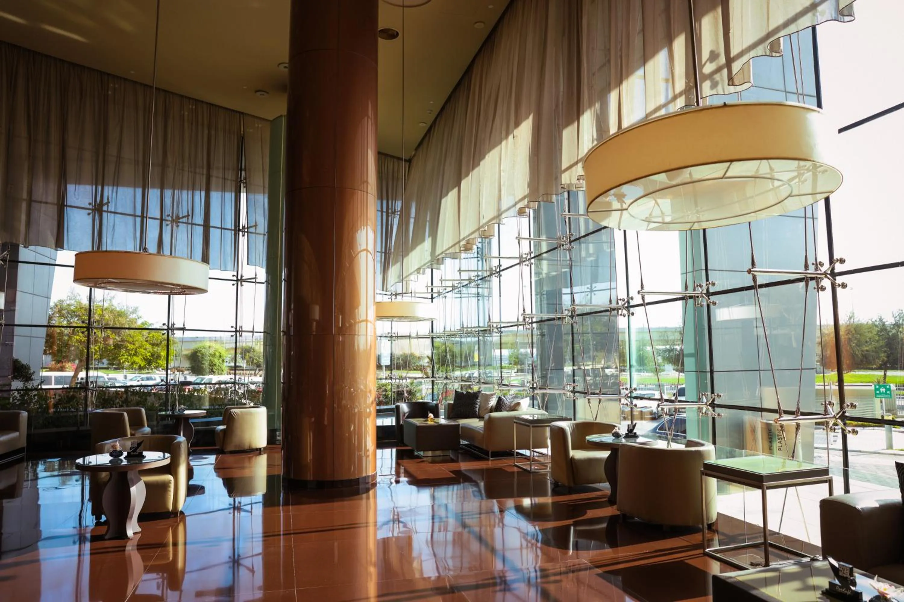 Lobby or reception in Park Rotana Abu Dhabi