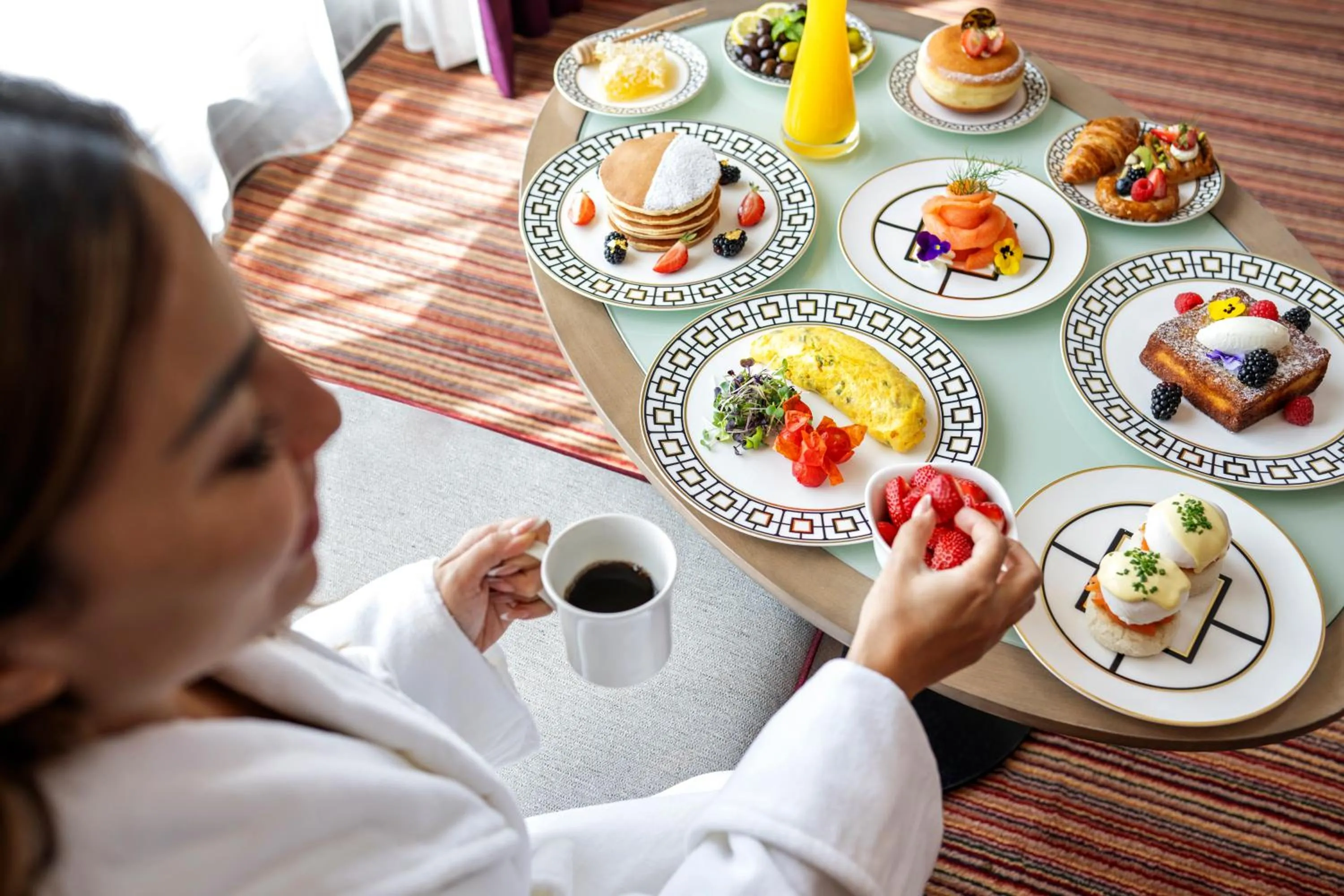 room service in Park Rotana Abu Dhabi