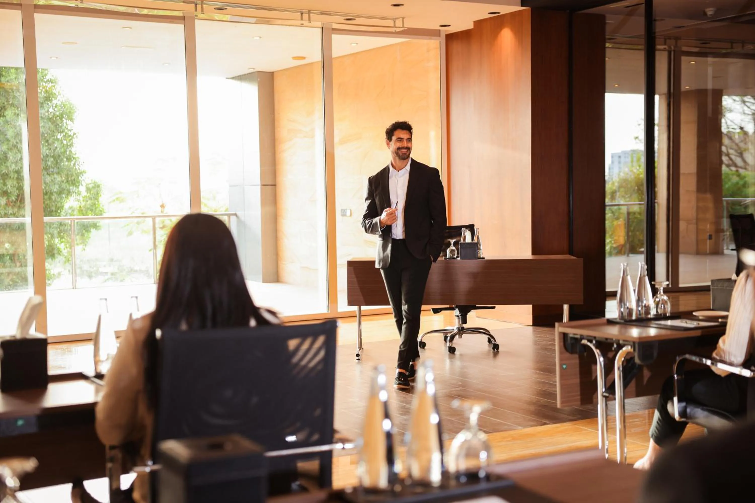 Business facilities in Park Rotana Abu Dhabi