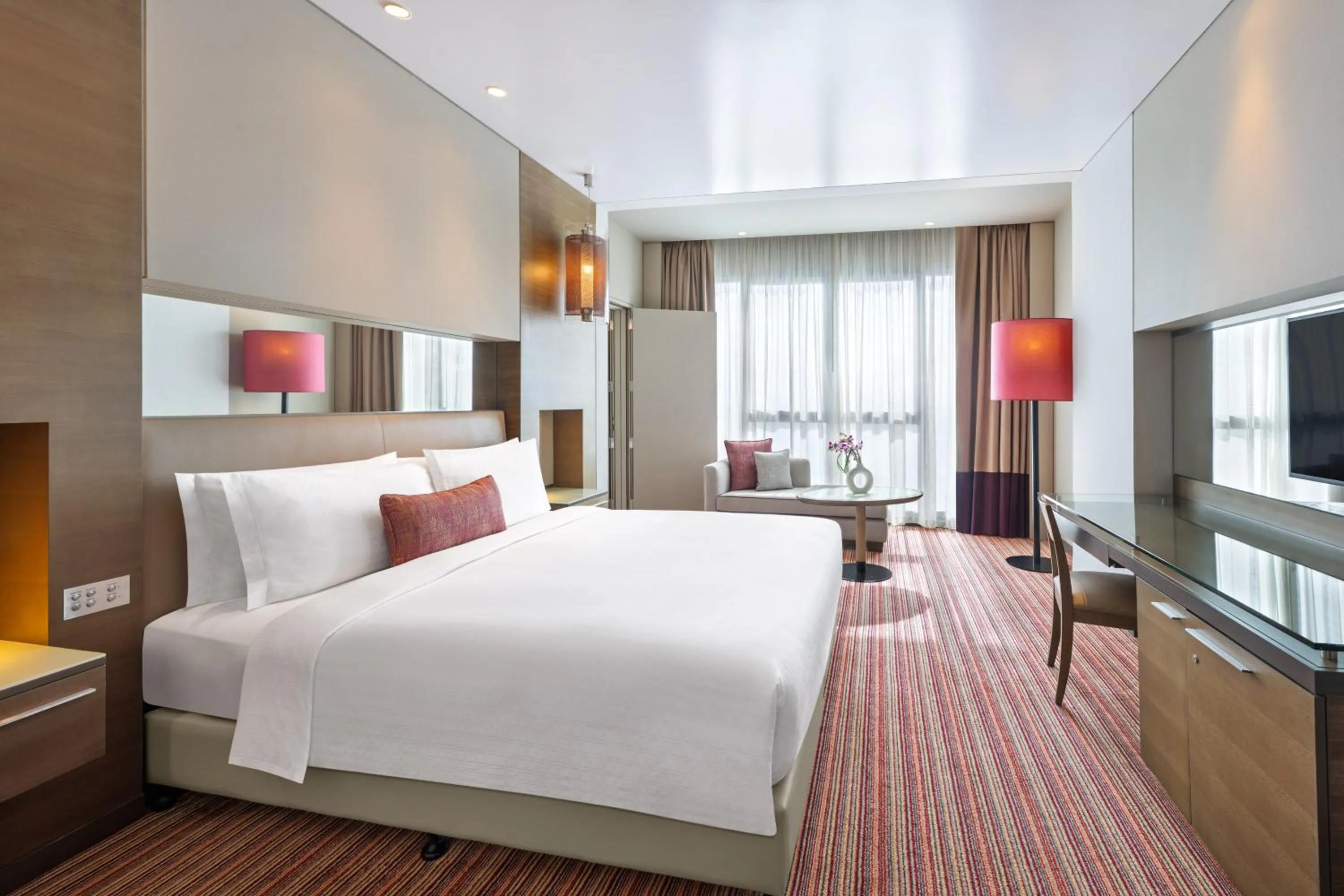 Bed in Park Rotana Abu Dhabi