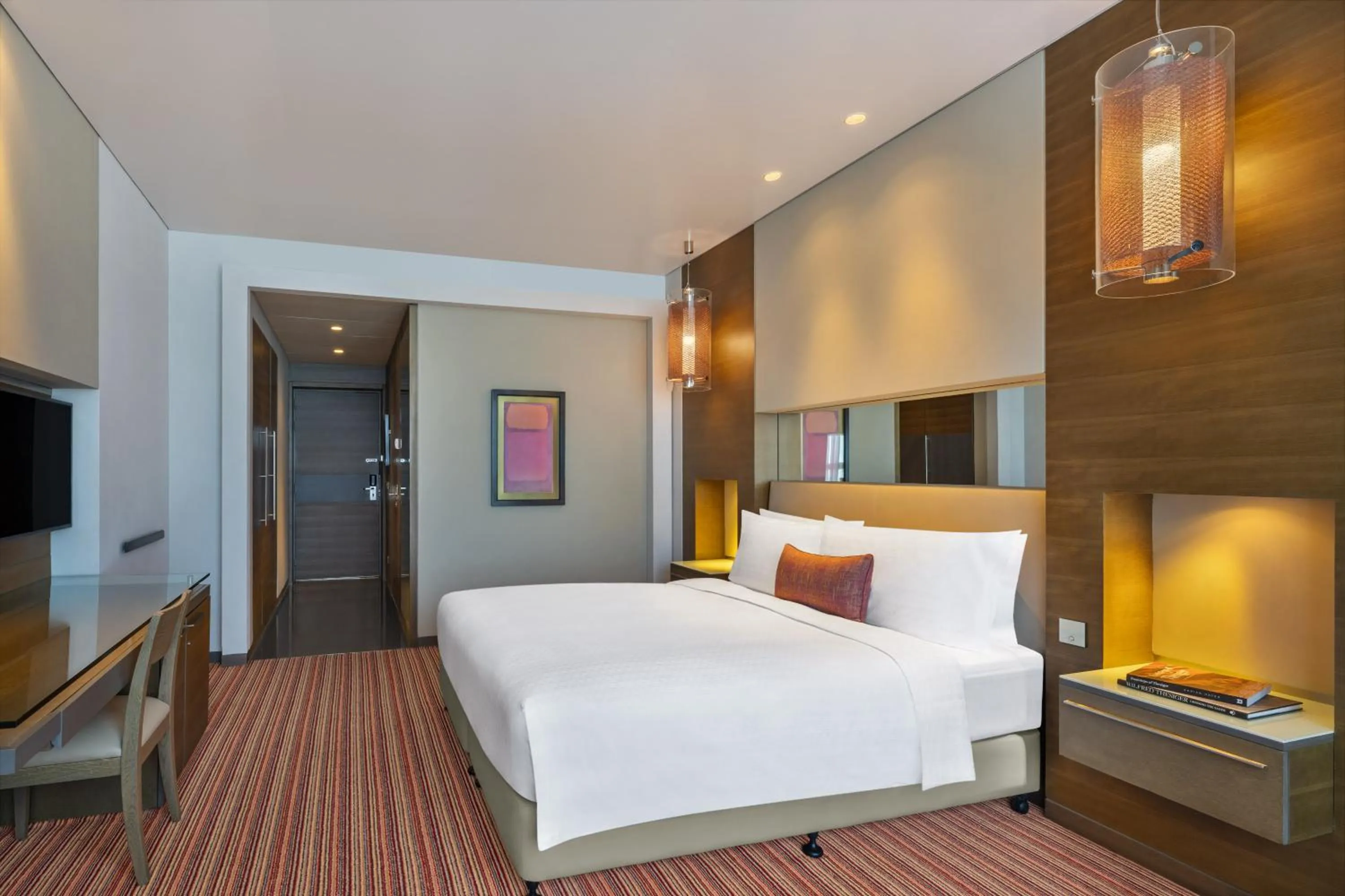 Bed in Park Rotana Abu Dhabi