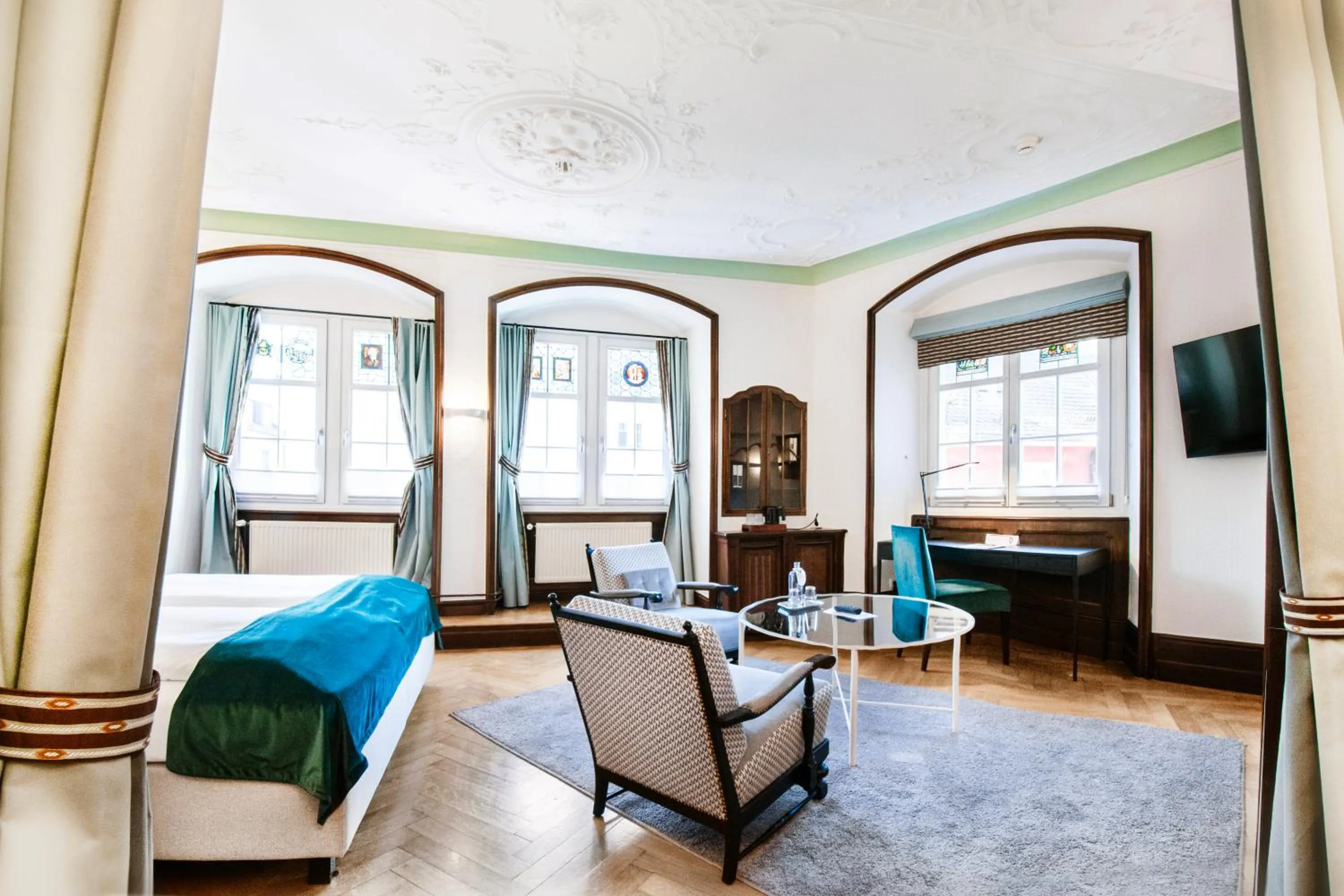 Living room in Romantik Hotel Barbarossa