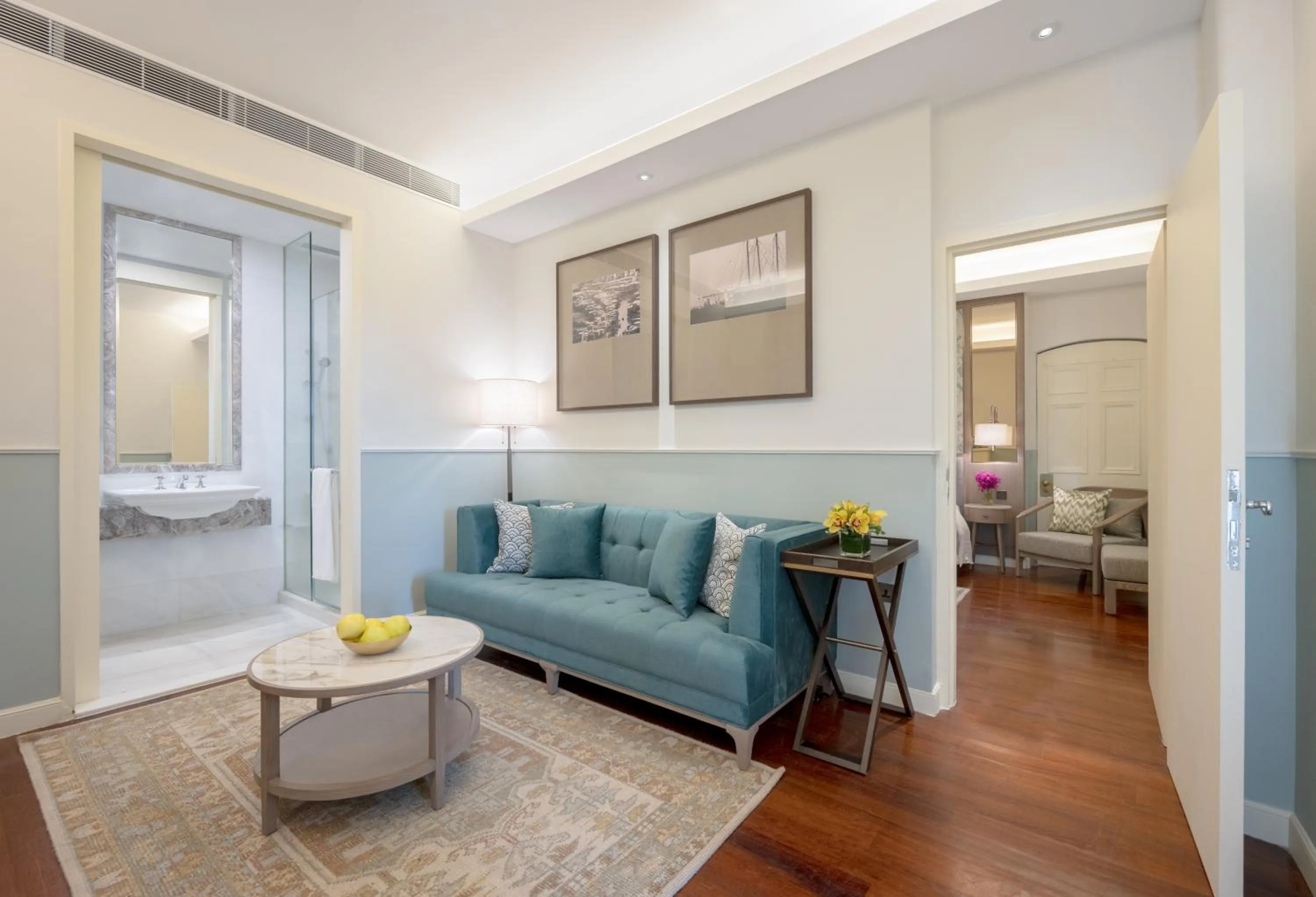 Living room, Bed in Tai O Heritage Hotel