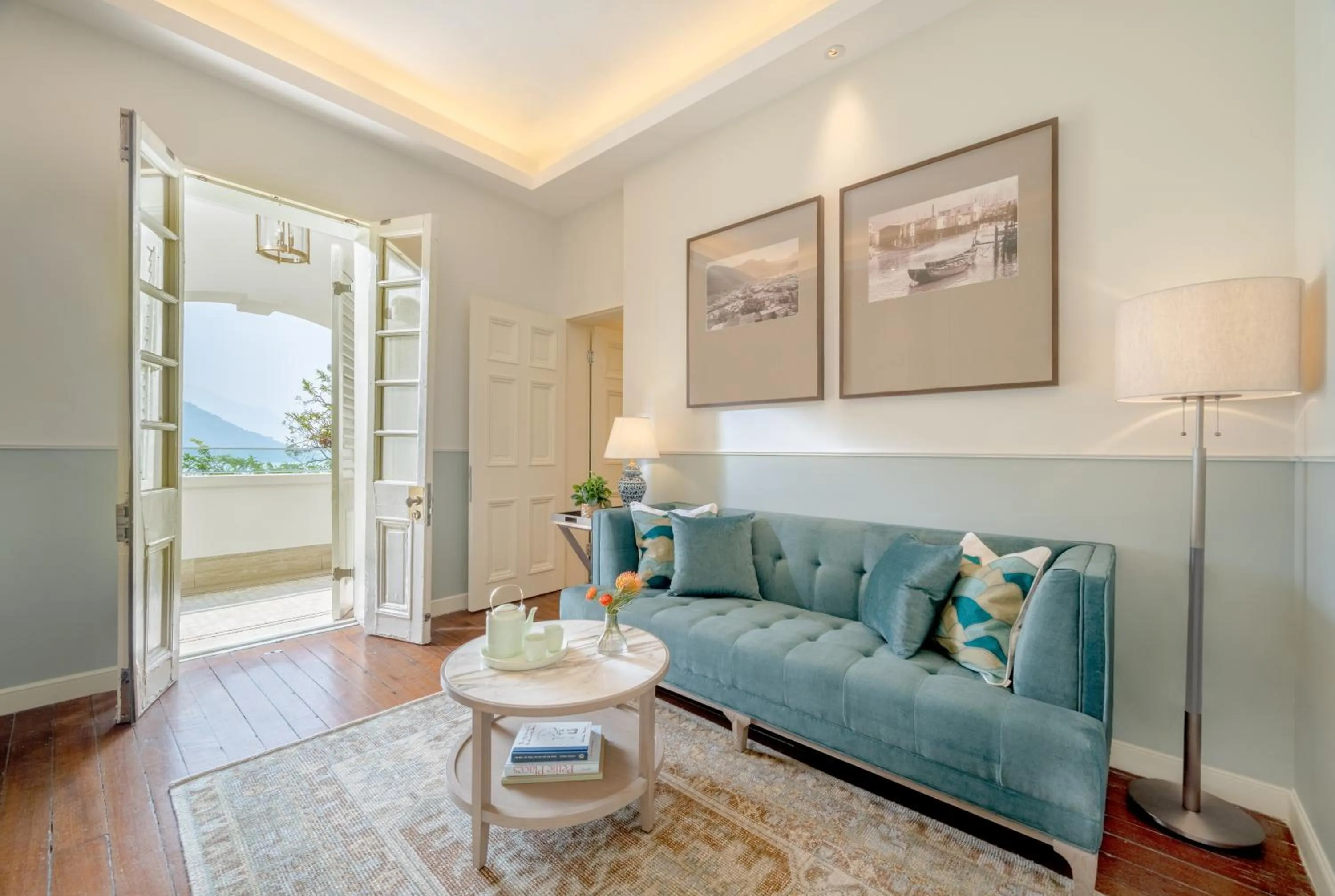 Living room in Tai O Heritage Hotel