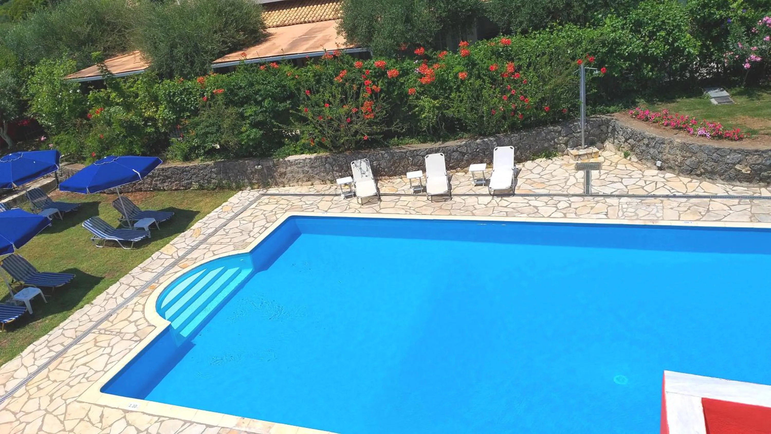 Pool view in Elite Corfu - Adults Friendly