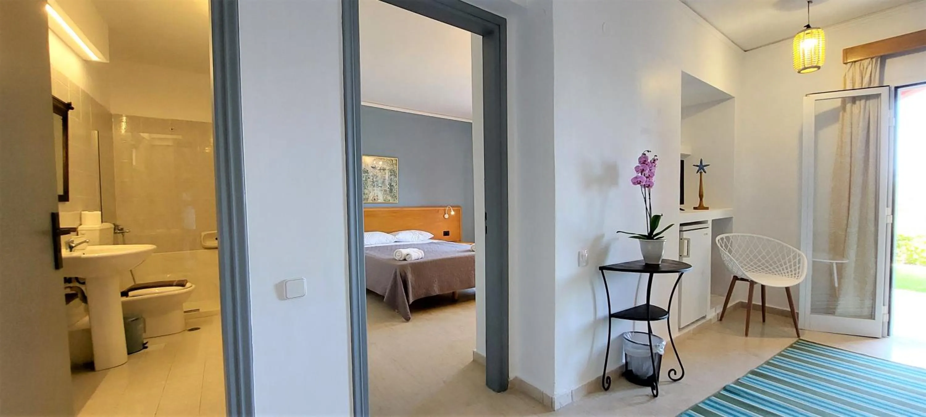 Toilet, Bed in Elite Corfu - Adults Friendly