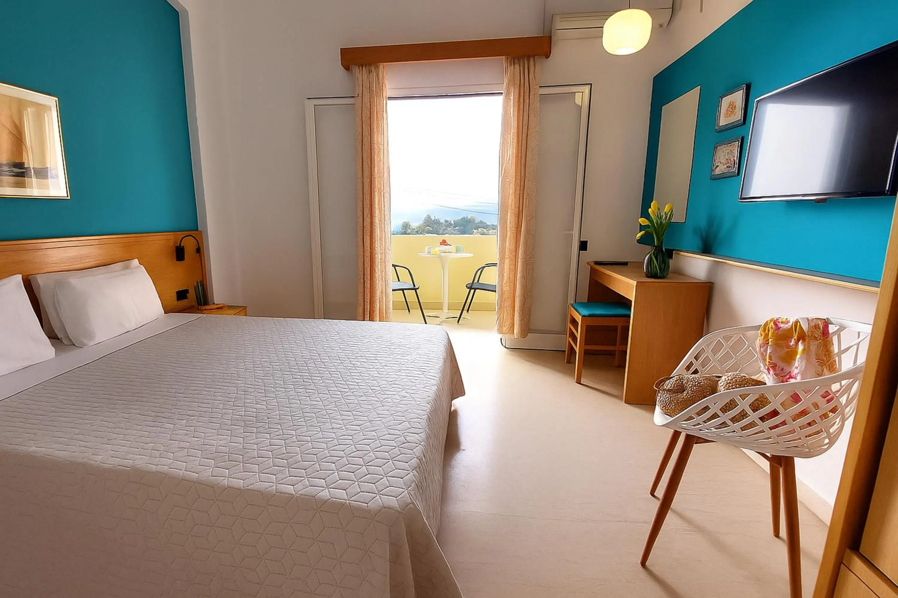 Bed in Elite Corfu - Adults Friendly