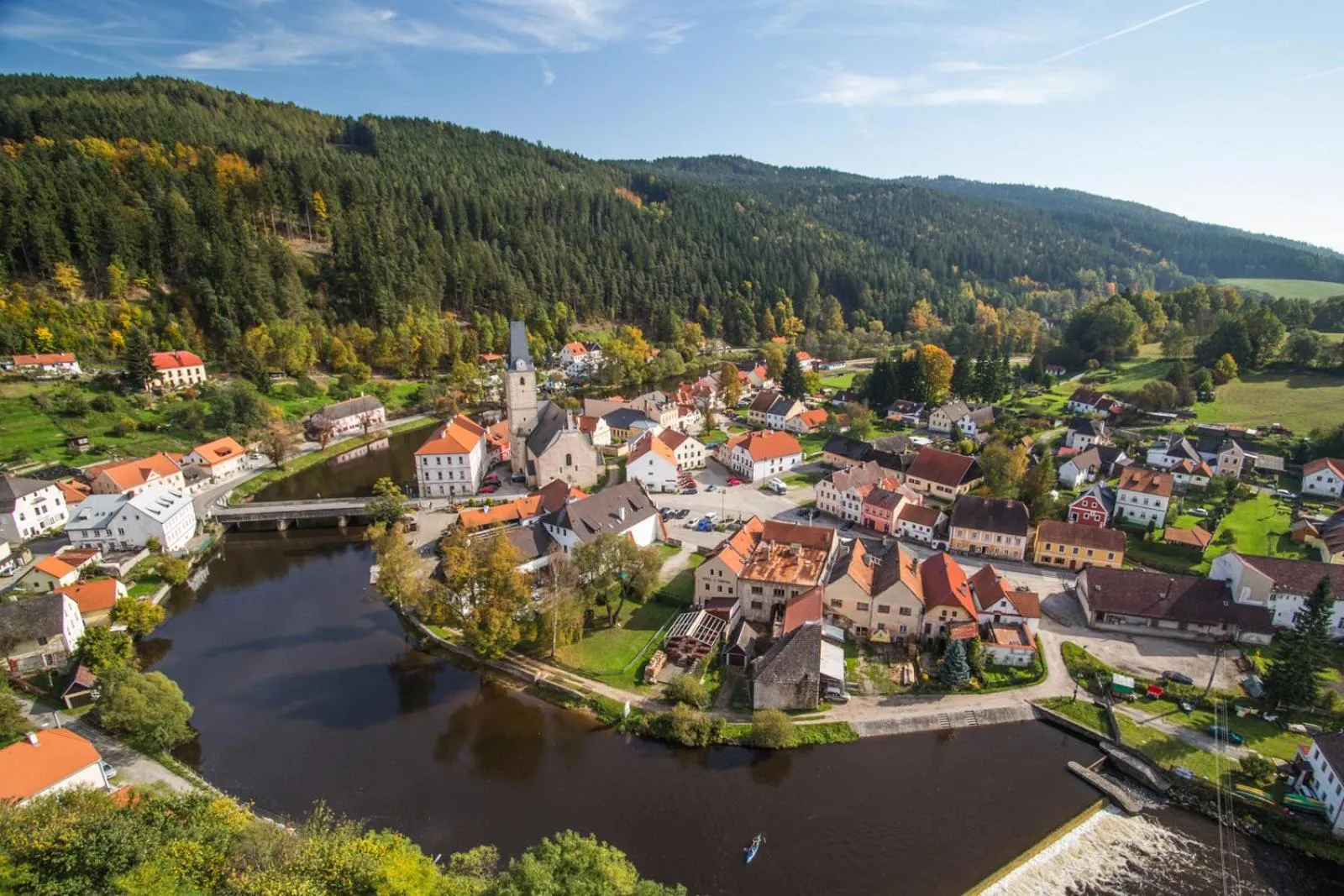 City view in Hotel U Martina