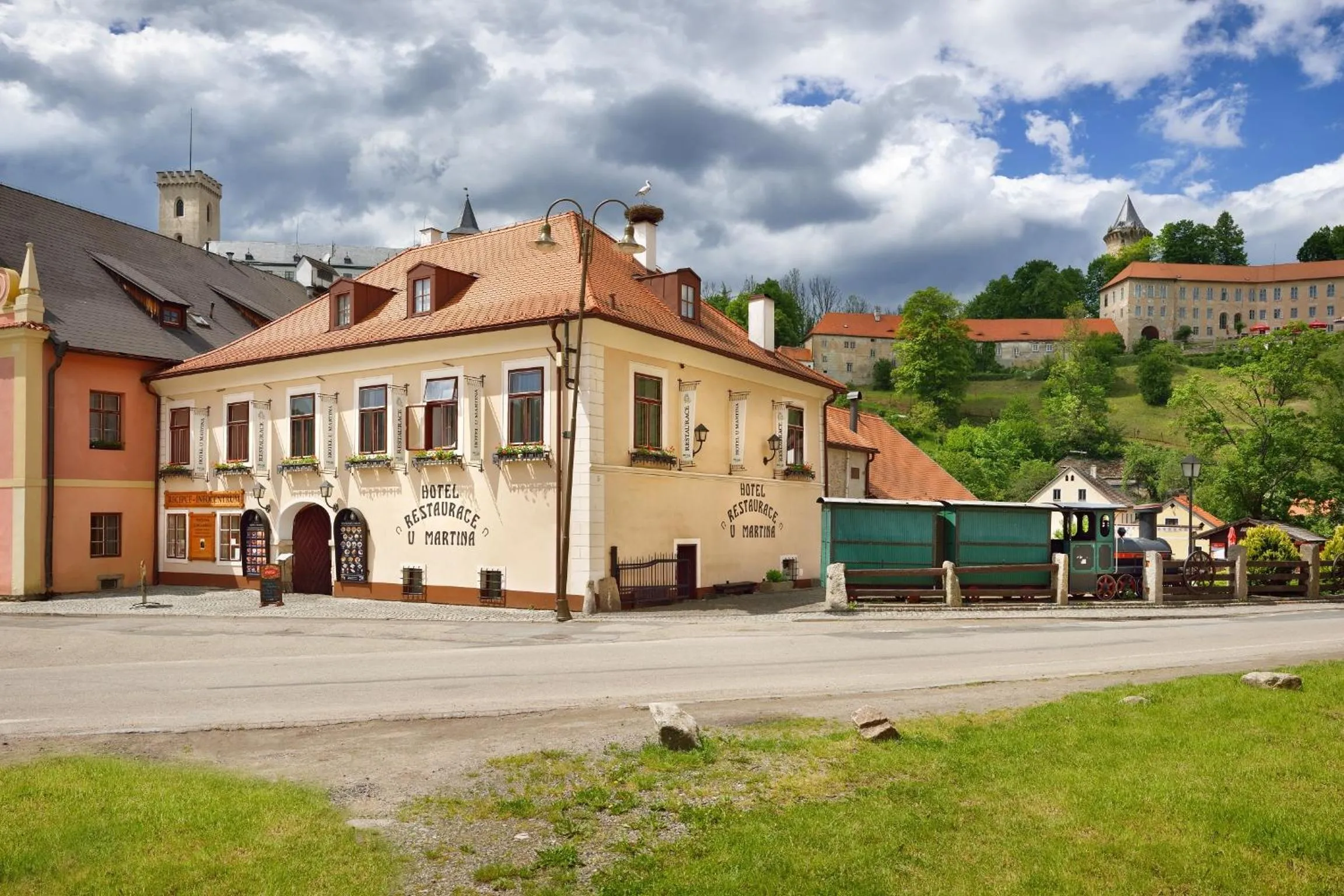 Property building in Hotel U Martina