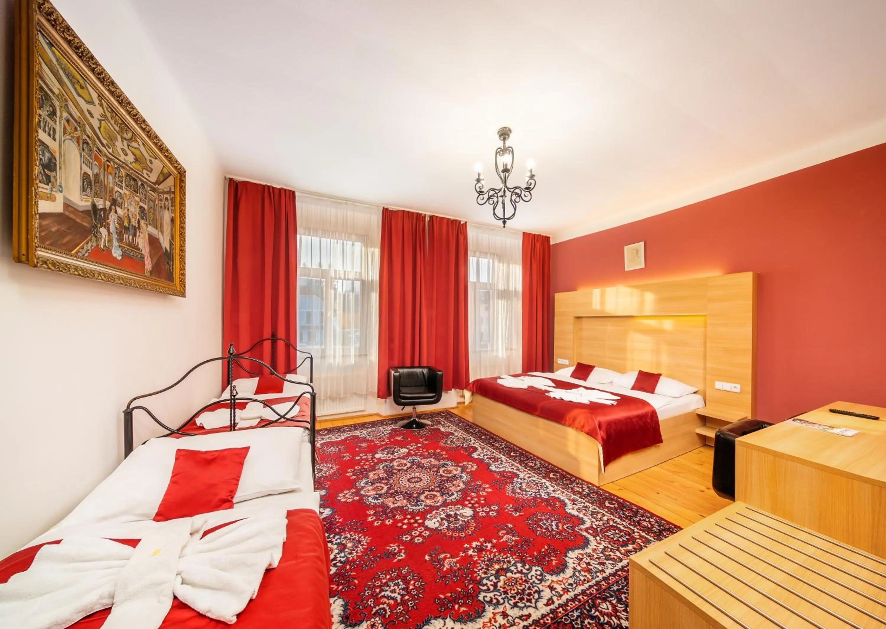 Bed in Hotel U Martina