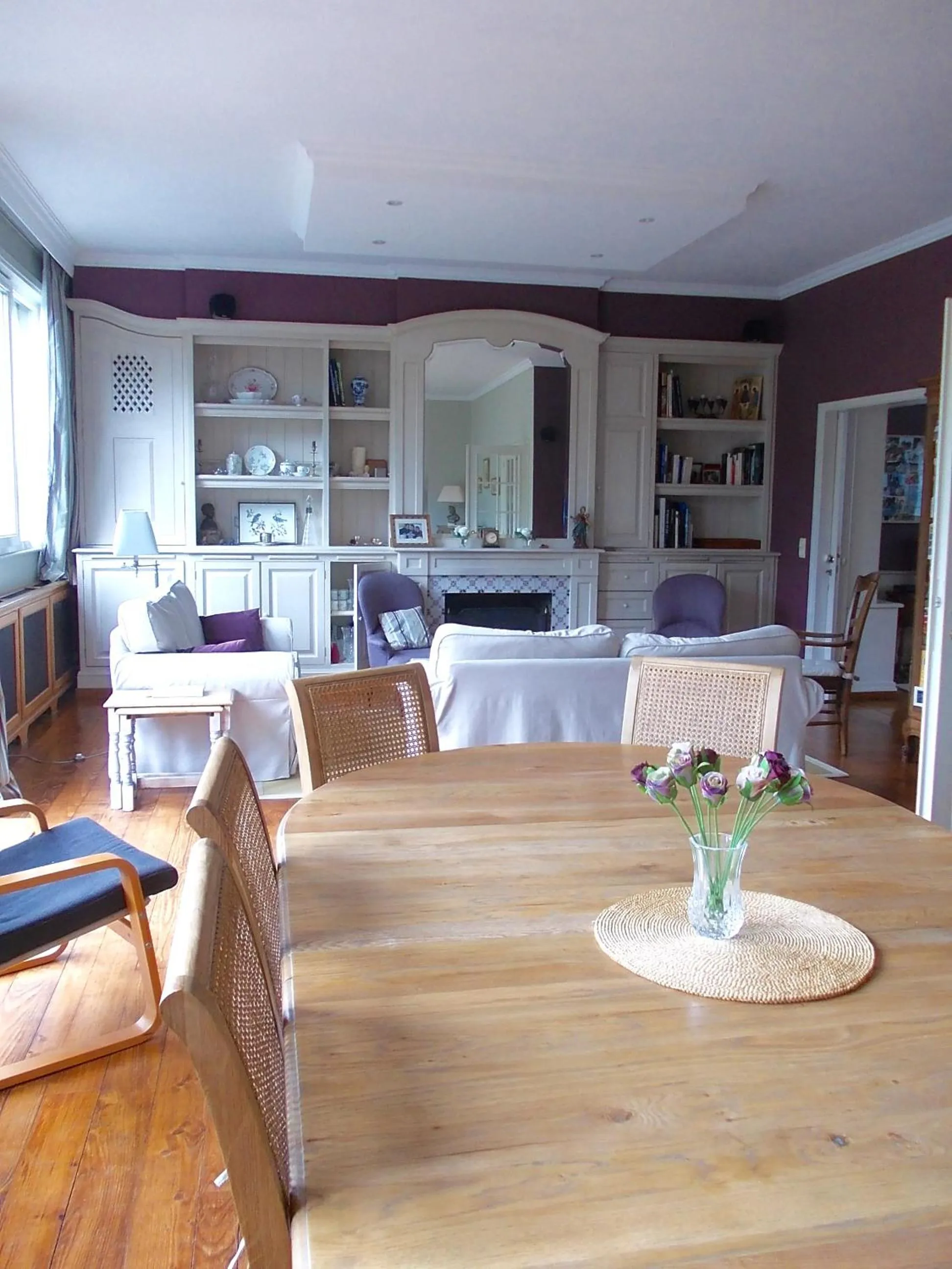 Living room in B&B Chambre Chocolat