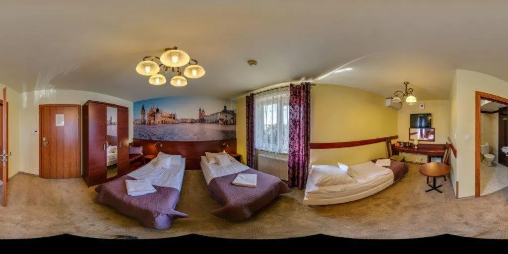 Bed in Vinci Hotel Airport