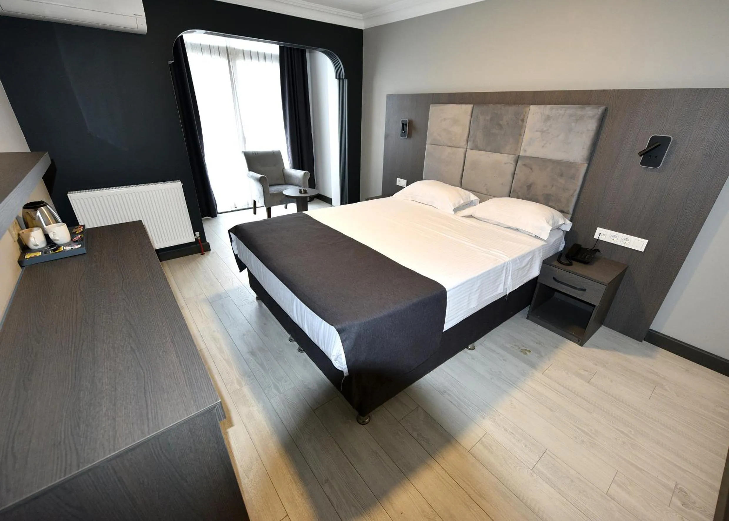 Bed in Sahil Hotel Pendik