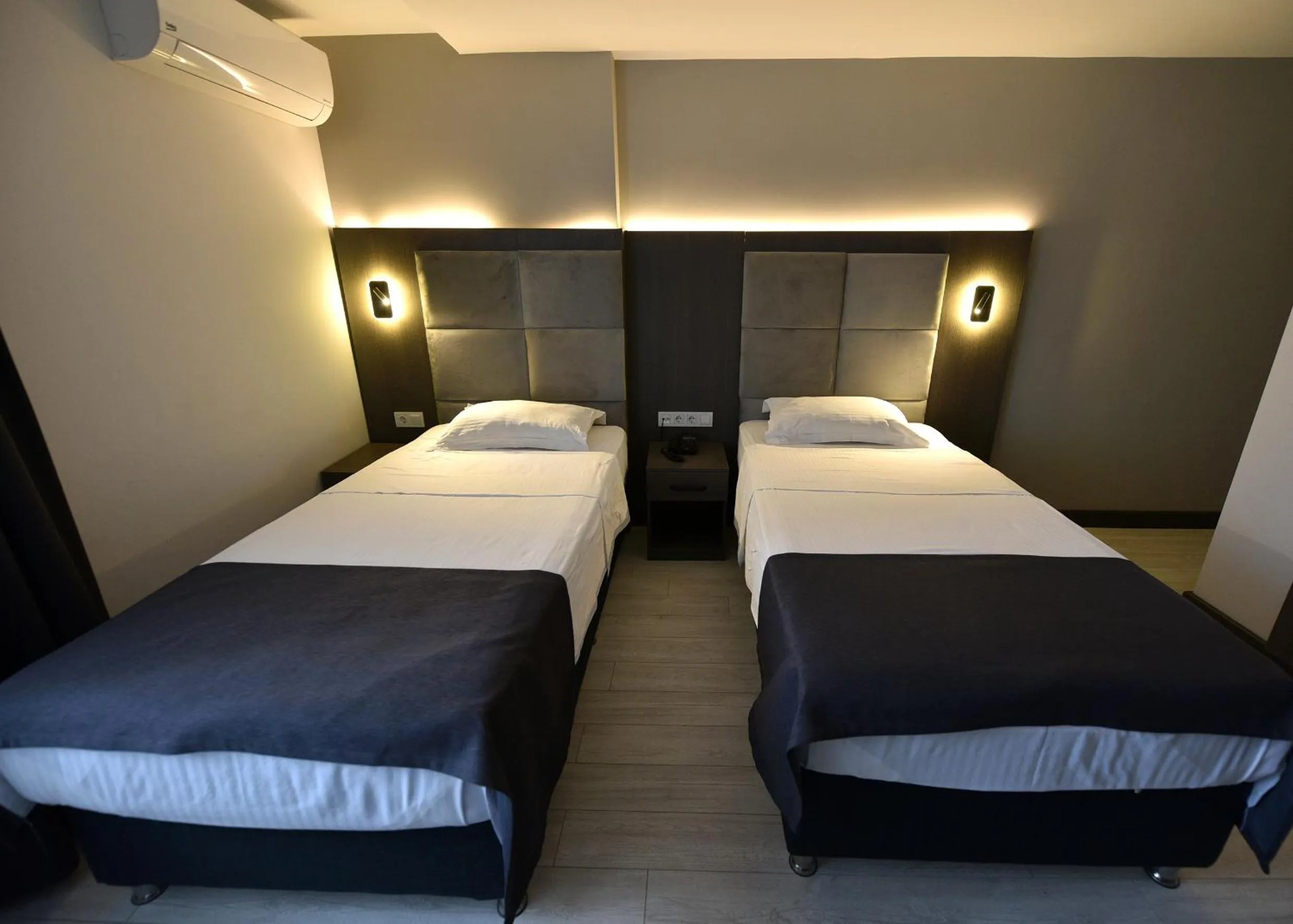 Bed in Sahil Hotel Pendik