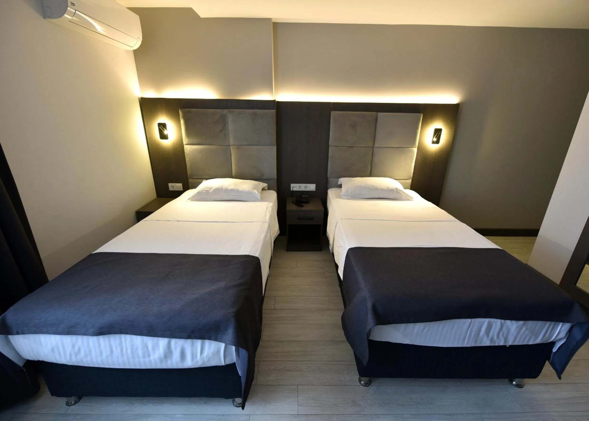 Bed in Sahil Hotel Pendik