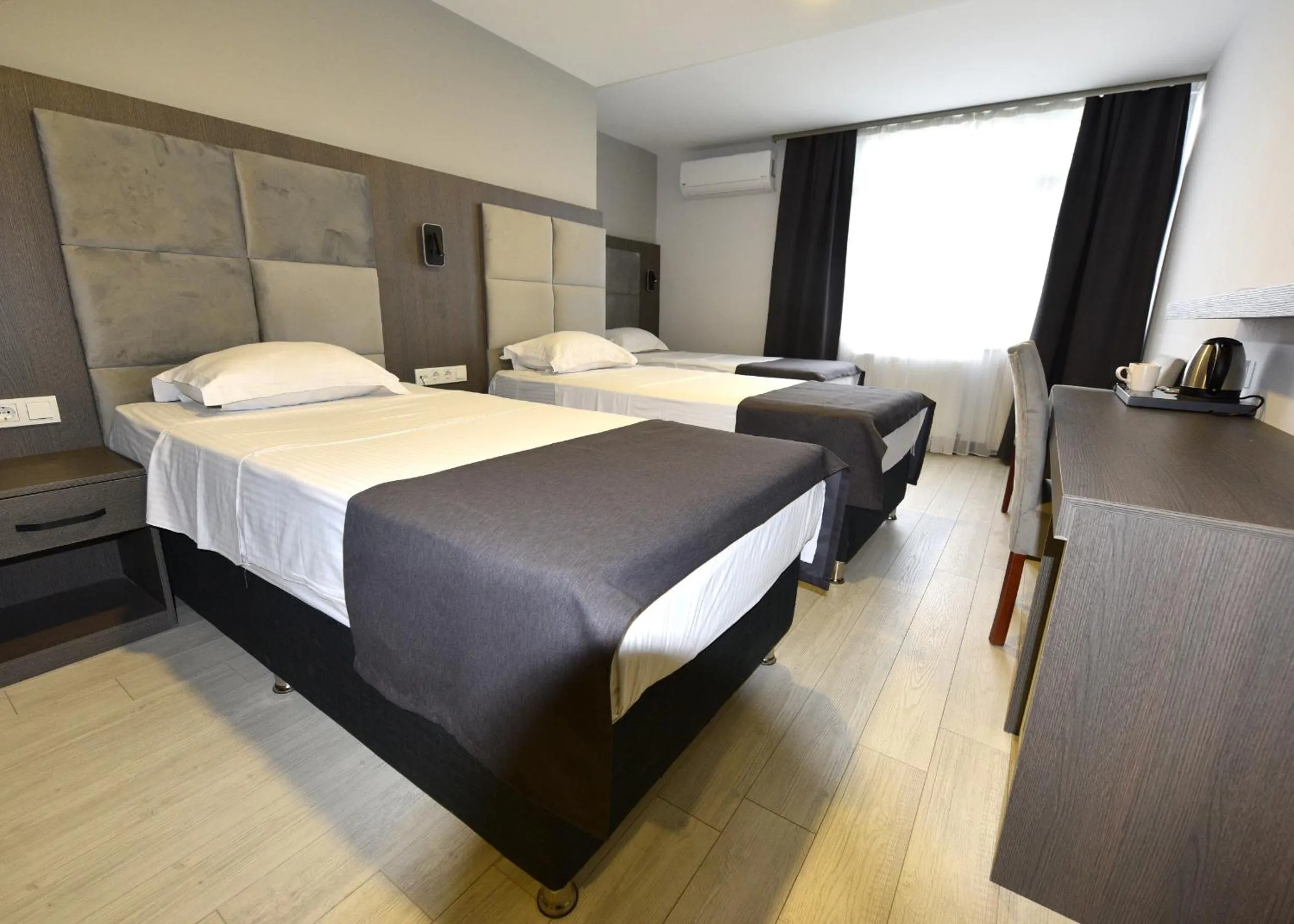 Bed in Sahil Hotel Pendik