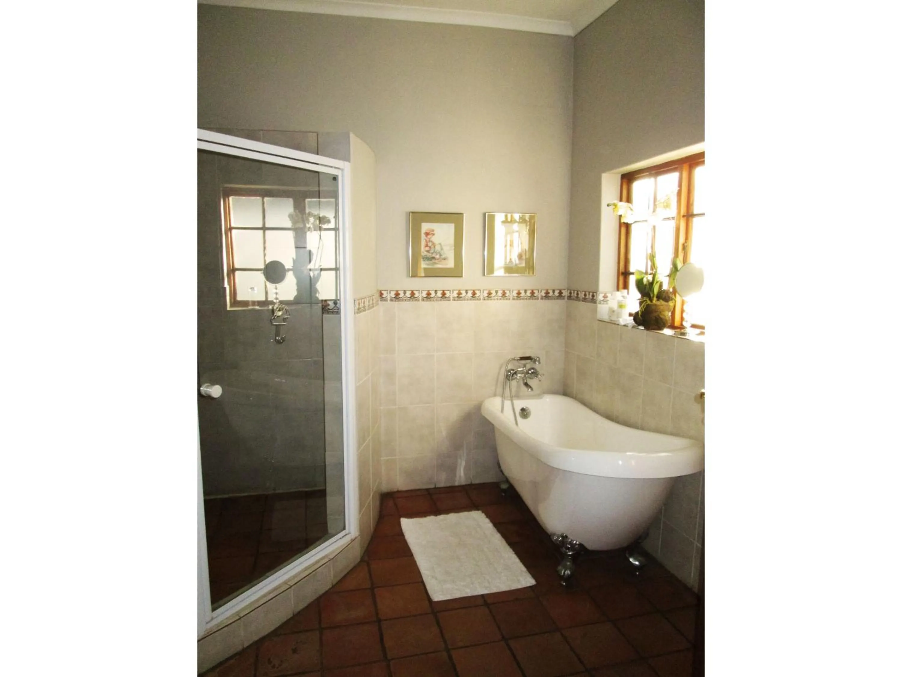 Shower in Brooks Cottage