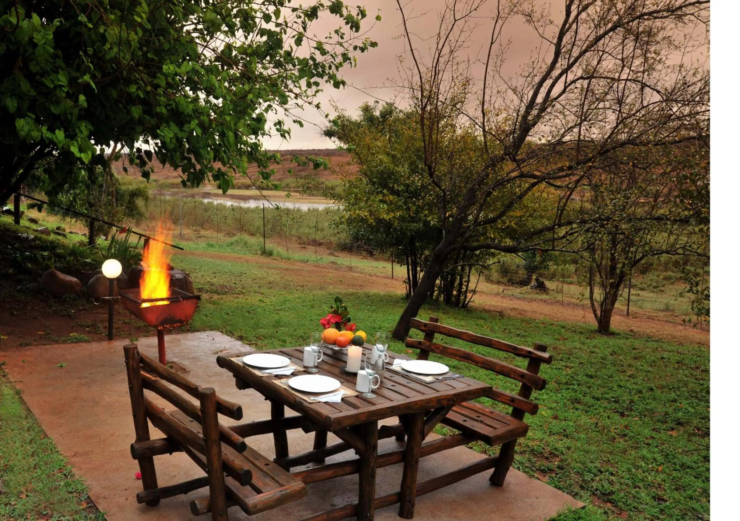 Garden in Elephant Walk Retreat