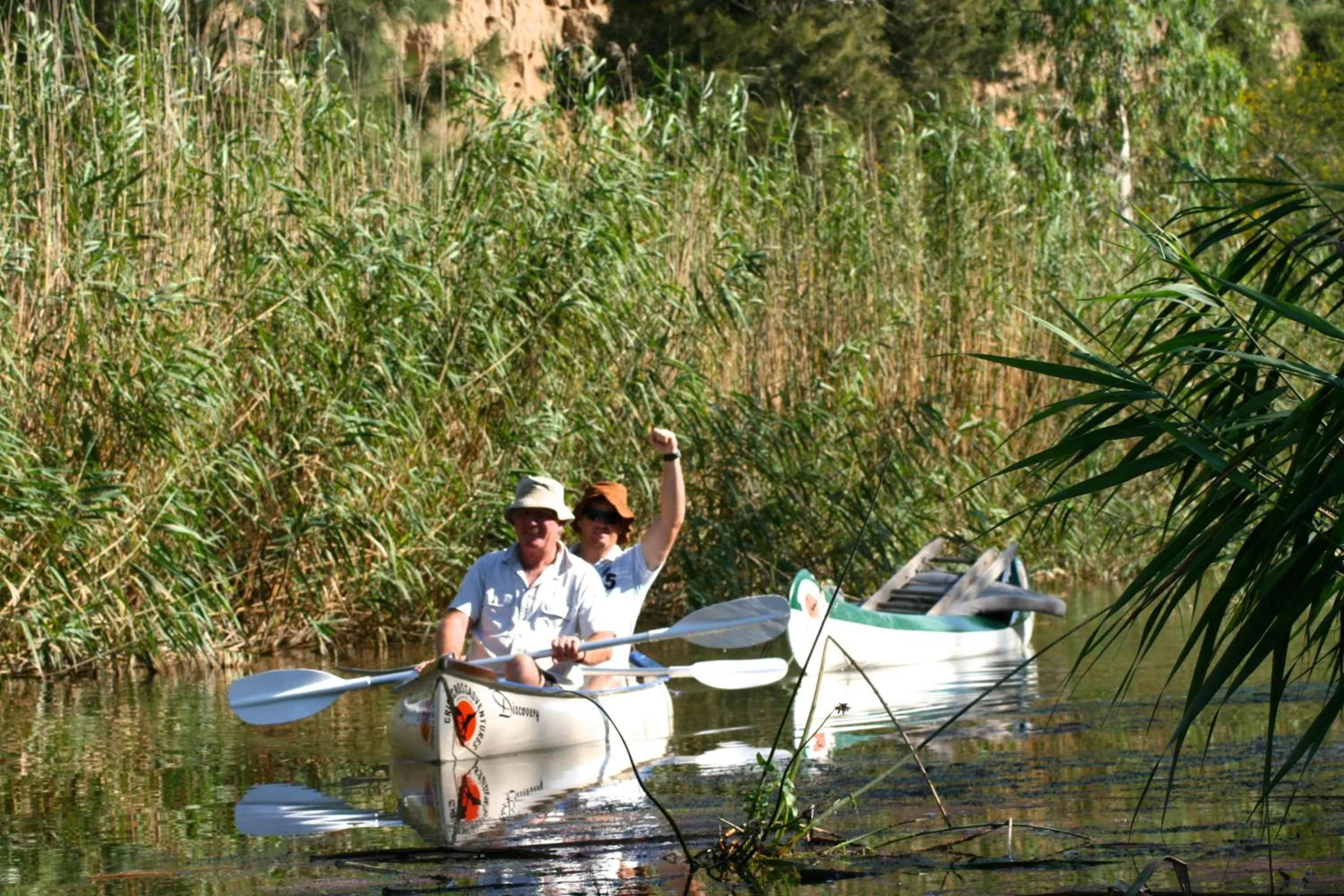 Canoeing in Chrislin African Lodge