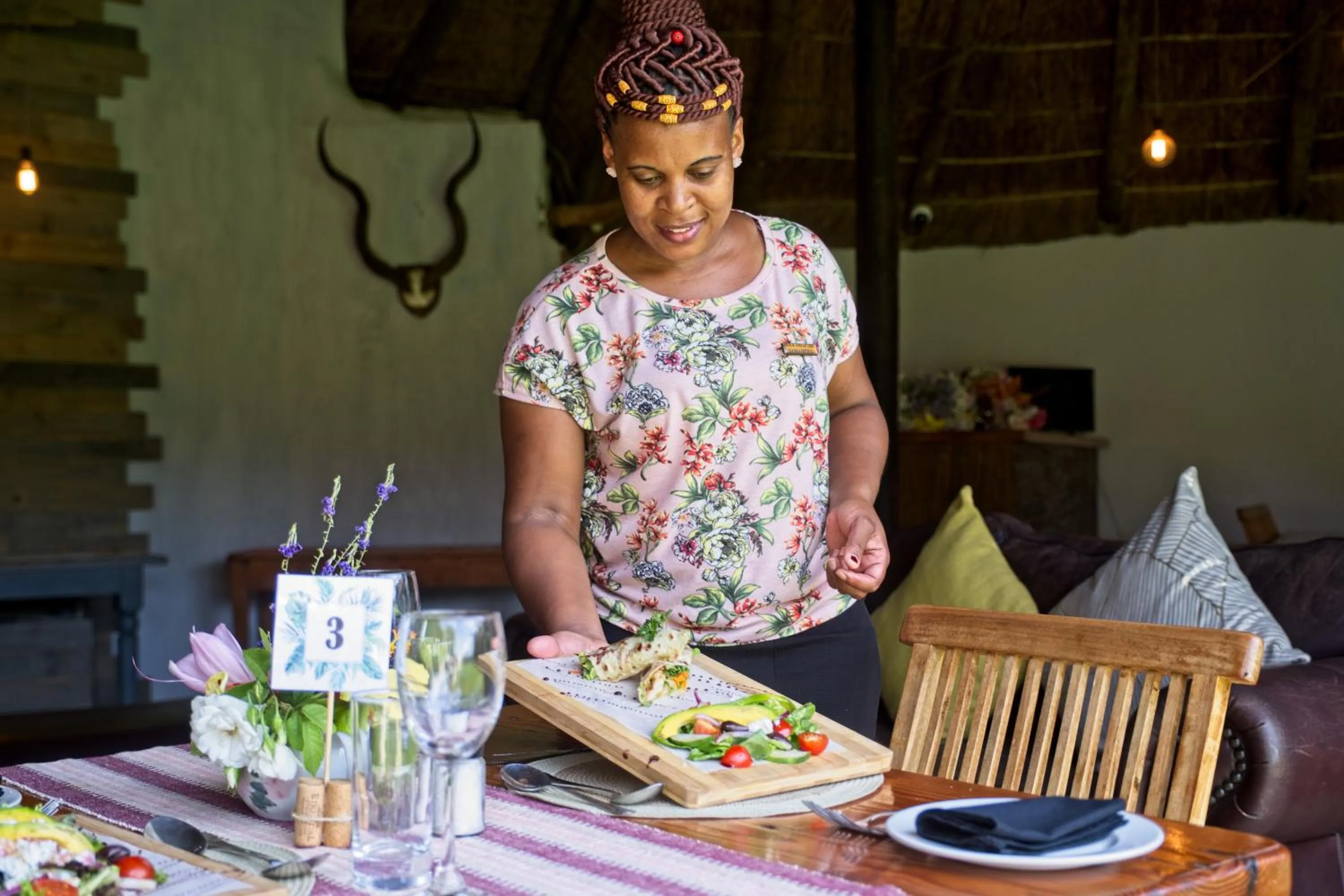Staff in Chrislin African Lodge