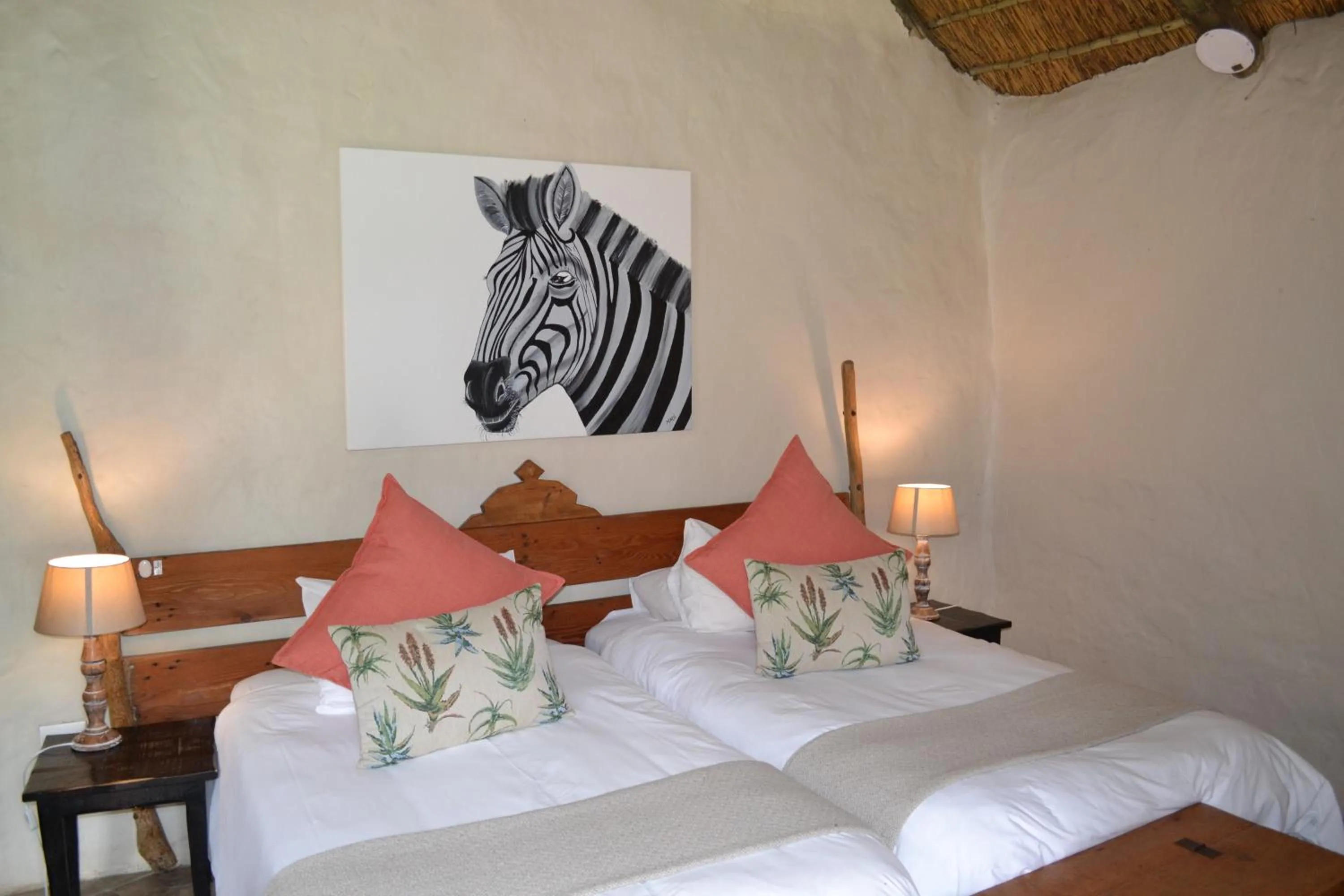 Bed in Chrislin African Lodge