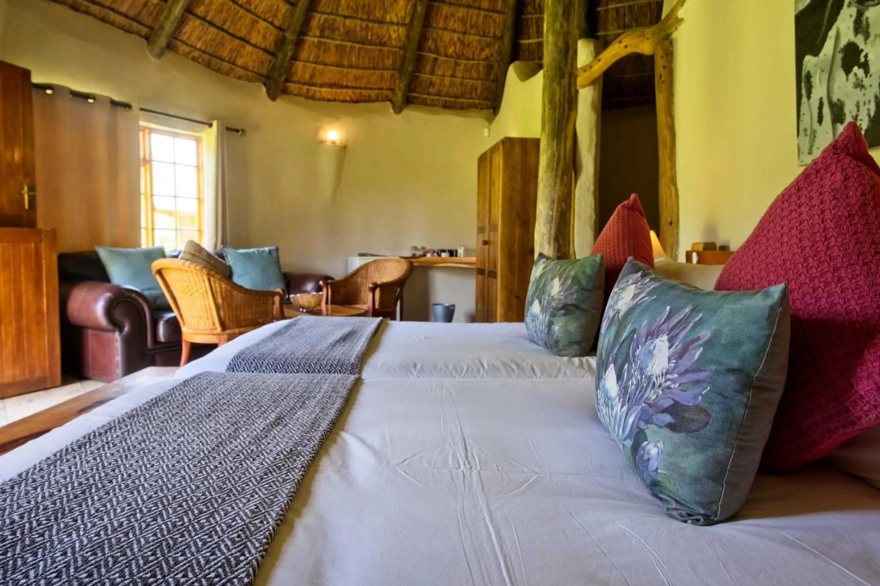 Photo of the whole room, Bed in Chrislin African Lodge