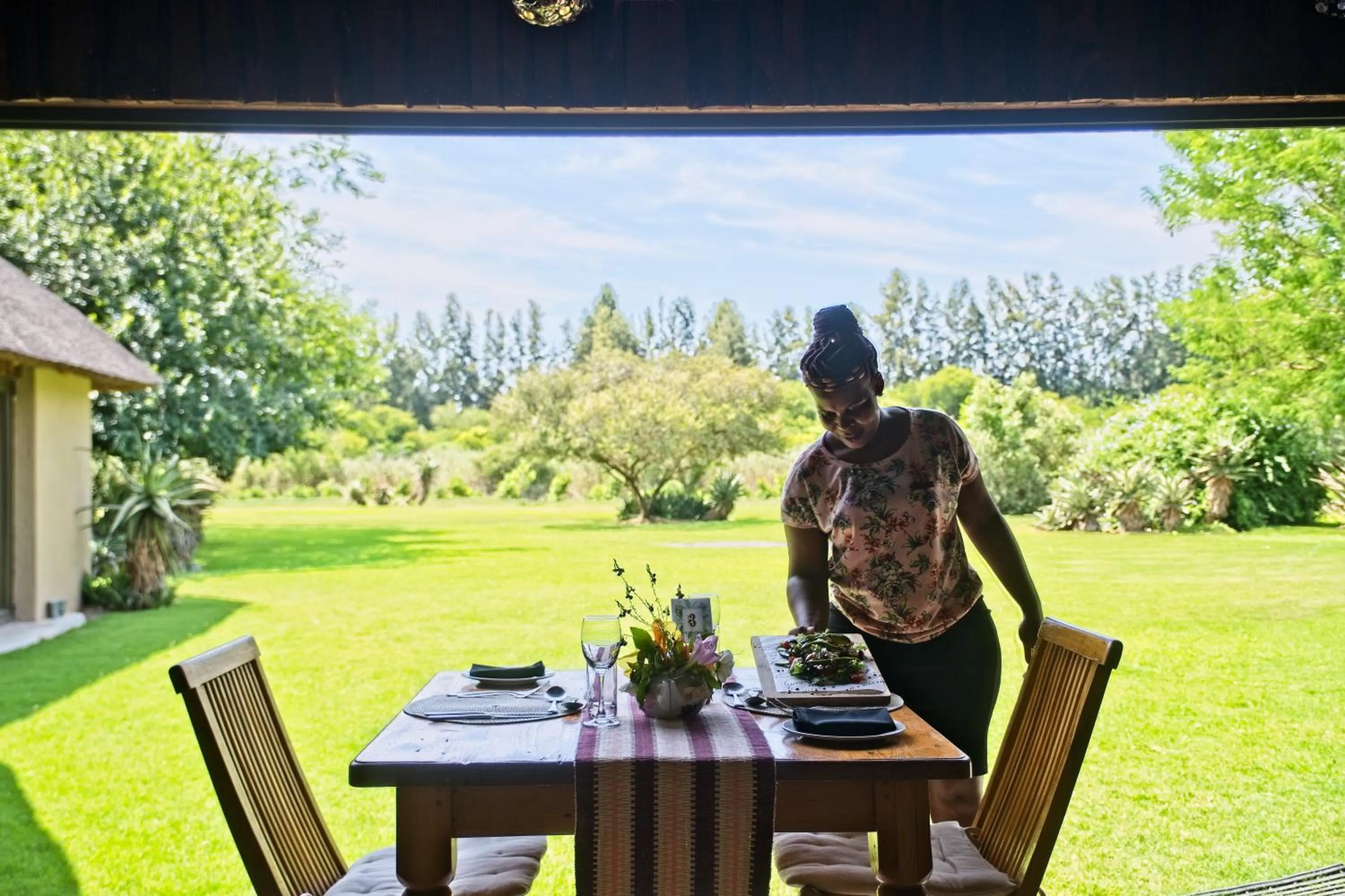 Staff in Chrislin African Lodge