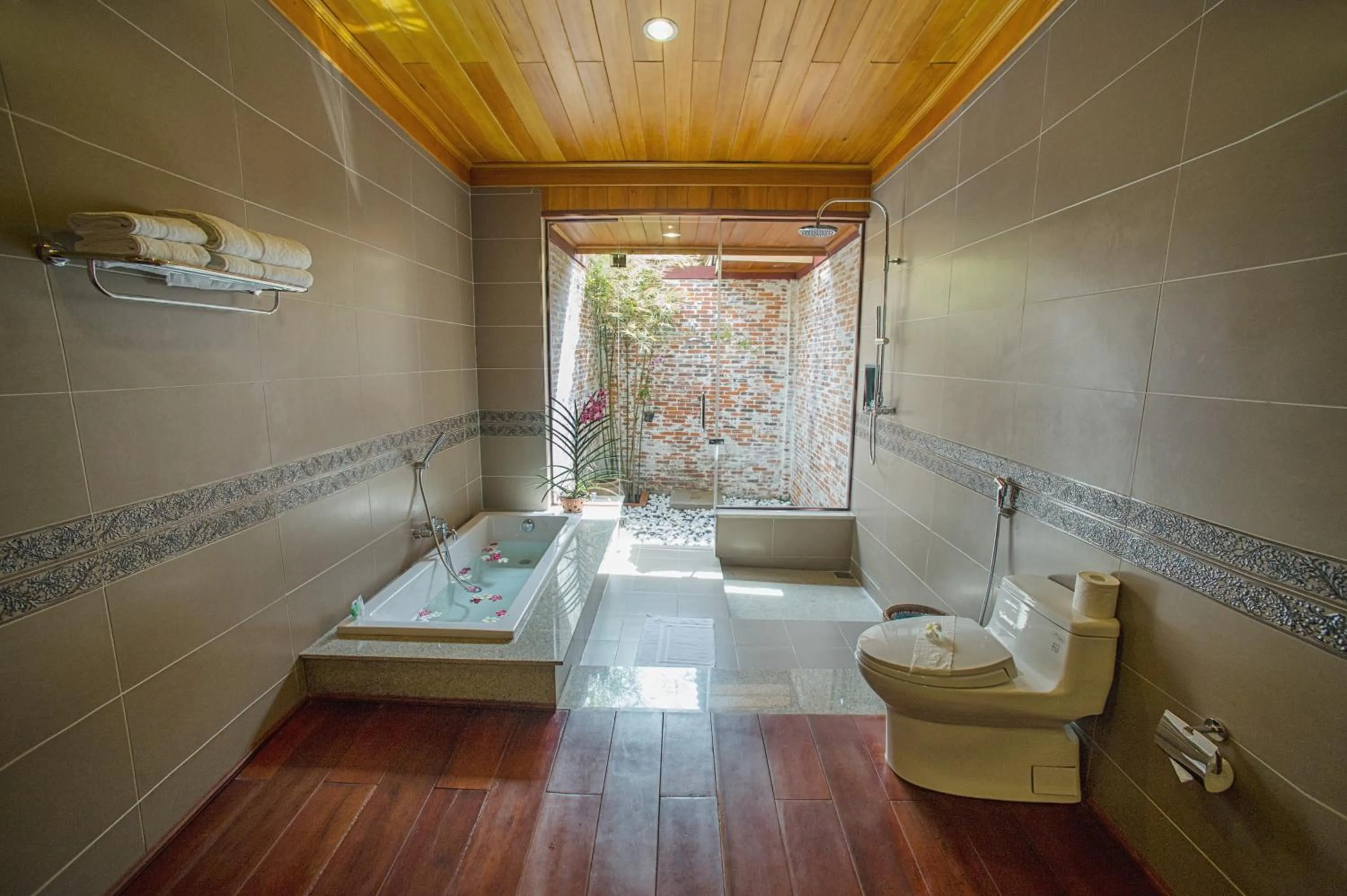 Bathroom in Blue Shell Resort