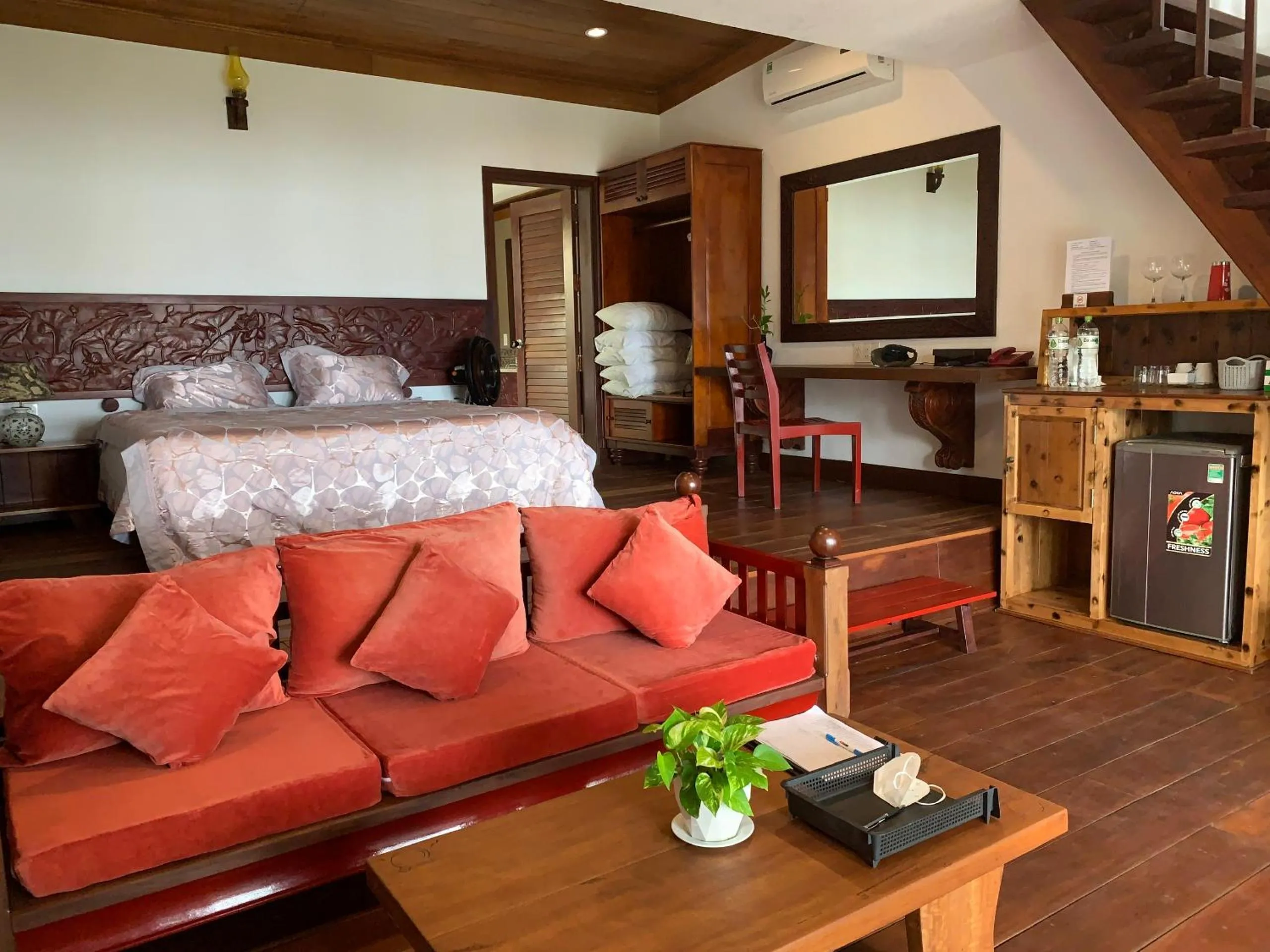 Bedroom in Blue Shell Resort