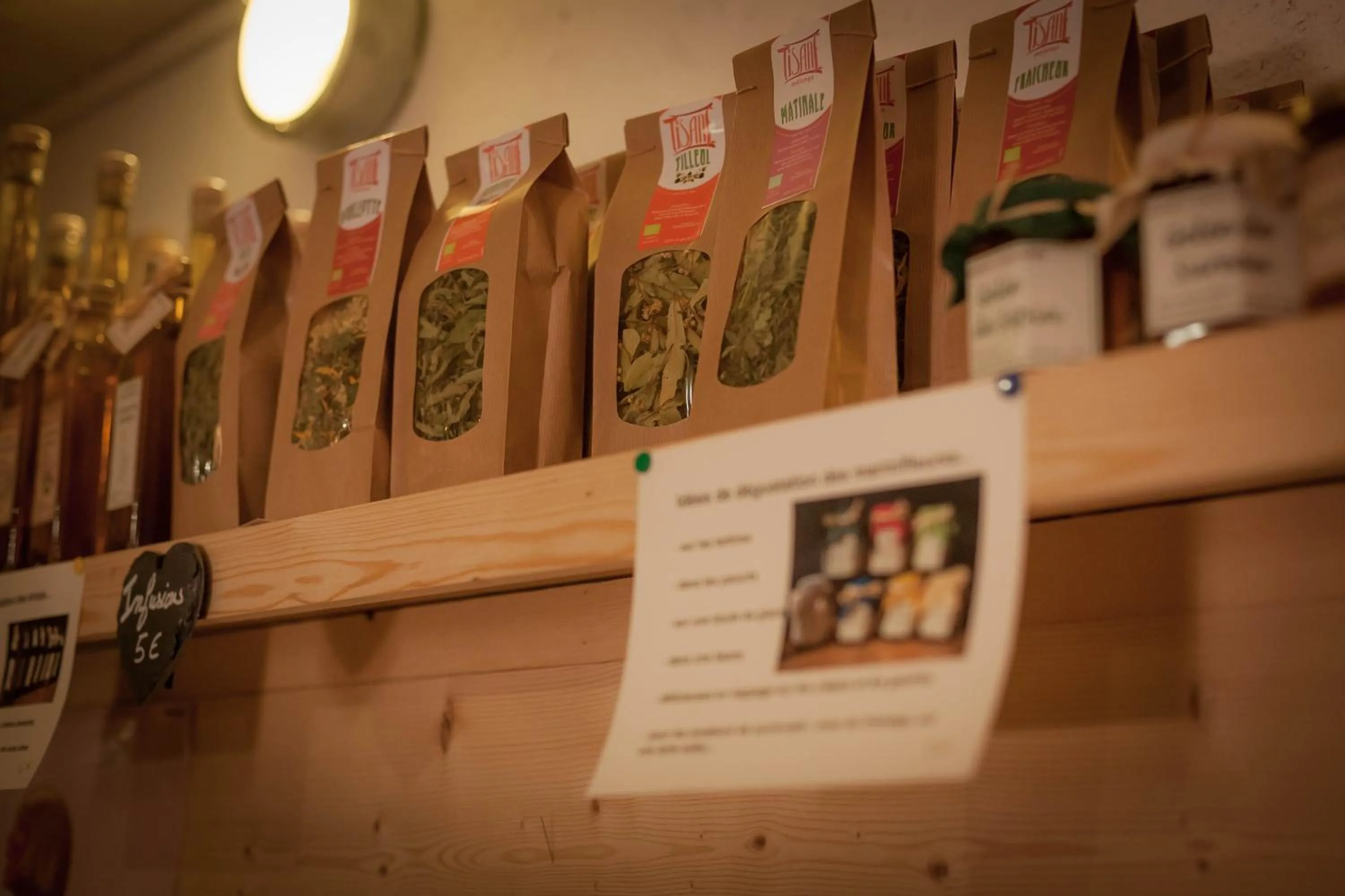 On-site shops in Le Bonheur dans le Pré