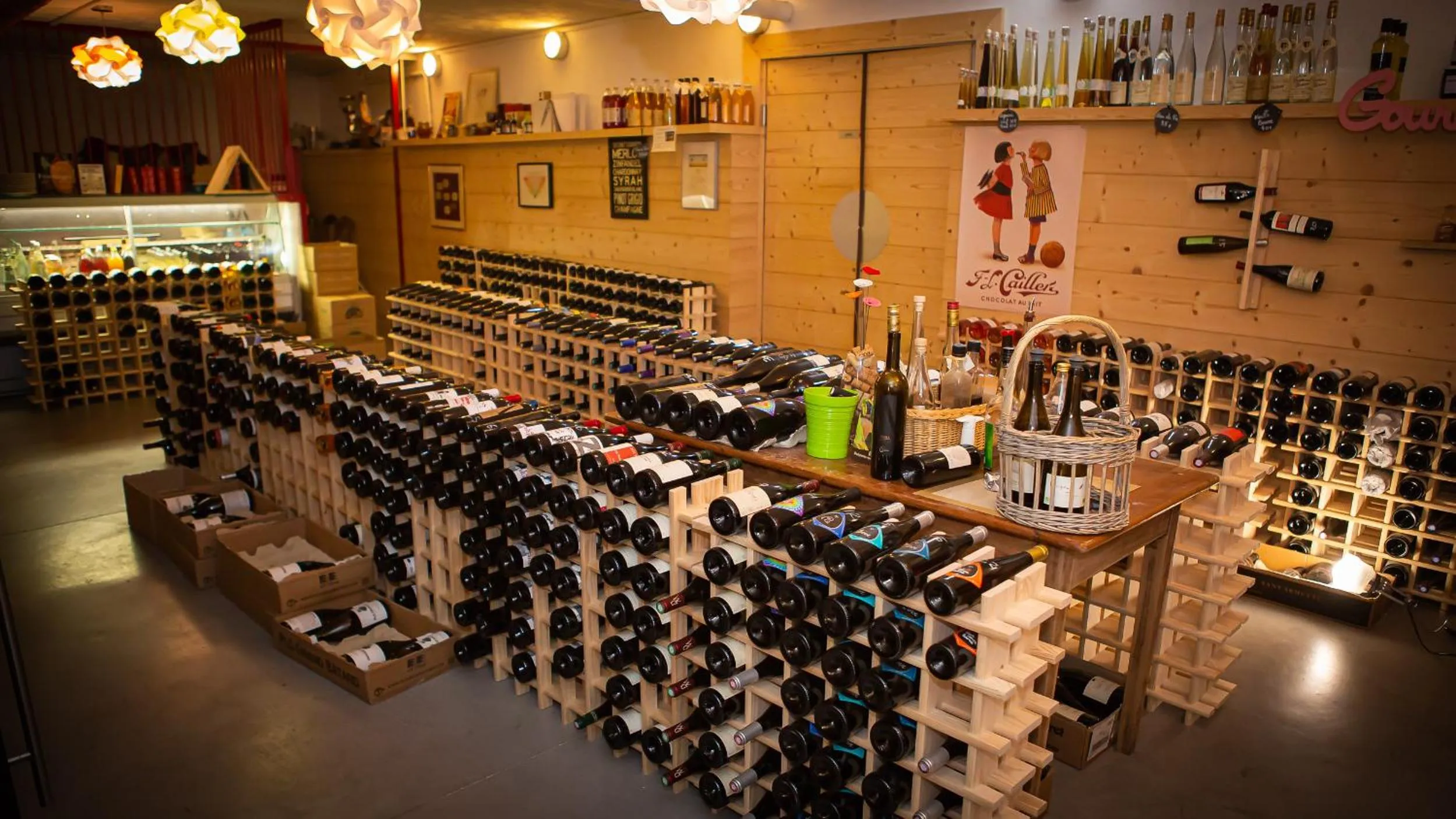 Alcoholic drinks in Le Bonheur dans le Pré