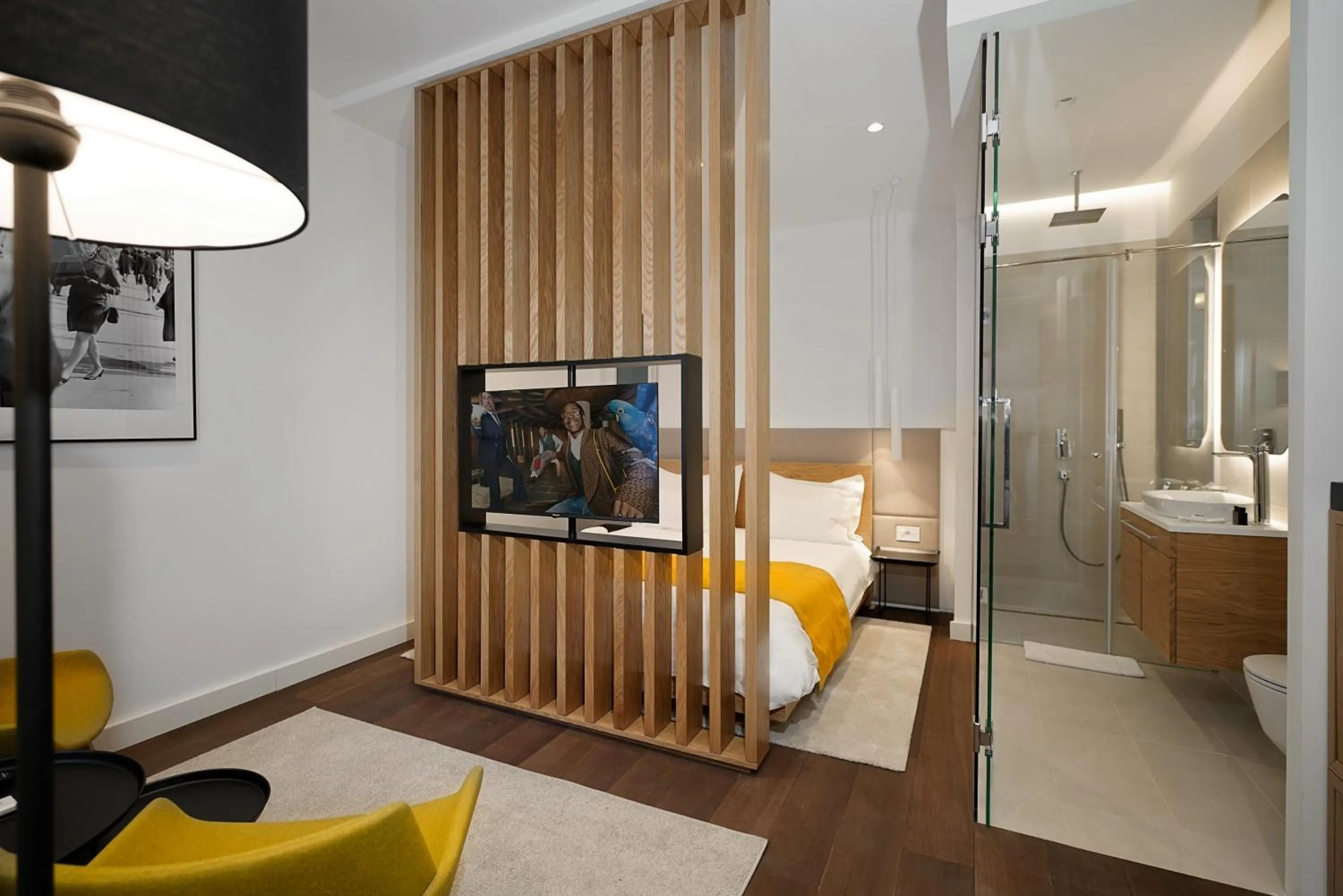 Photo of the whole room, Bed in Dominic Smart & Luxury Suites - Terazije