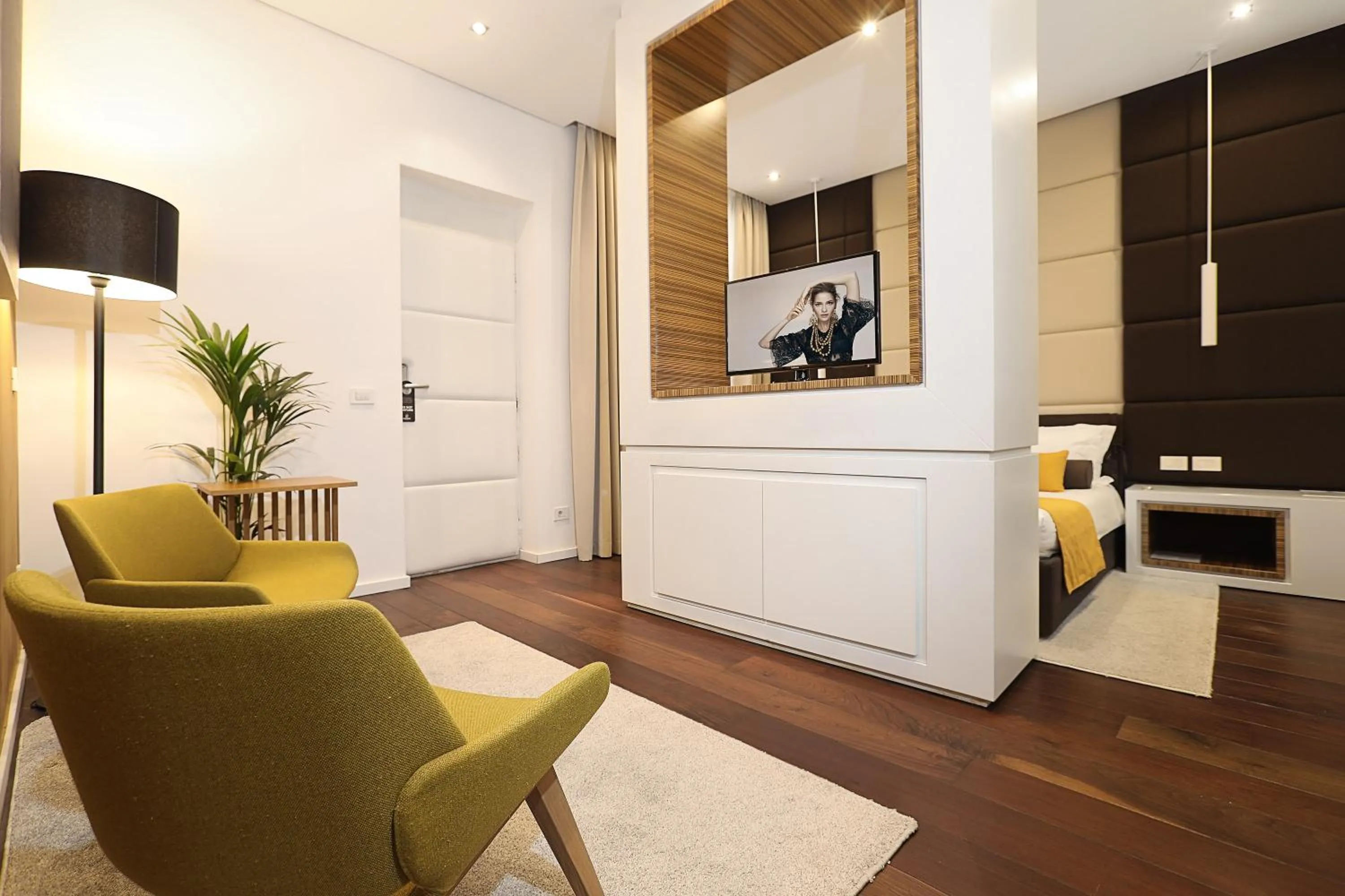 Photo of the whole room in Dominic Smart & Luxury Suites - Terazije