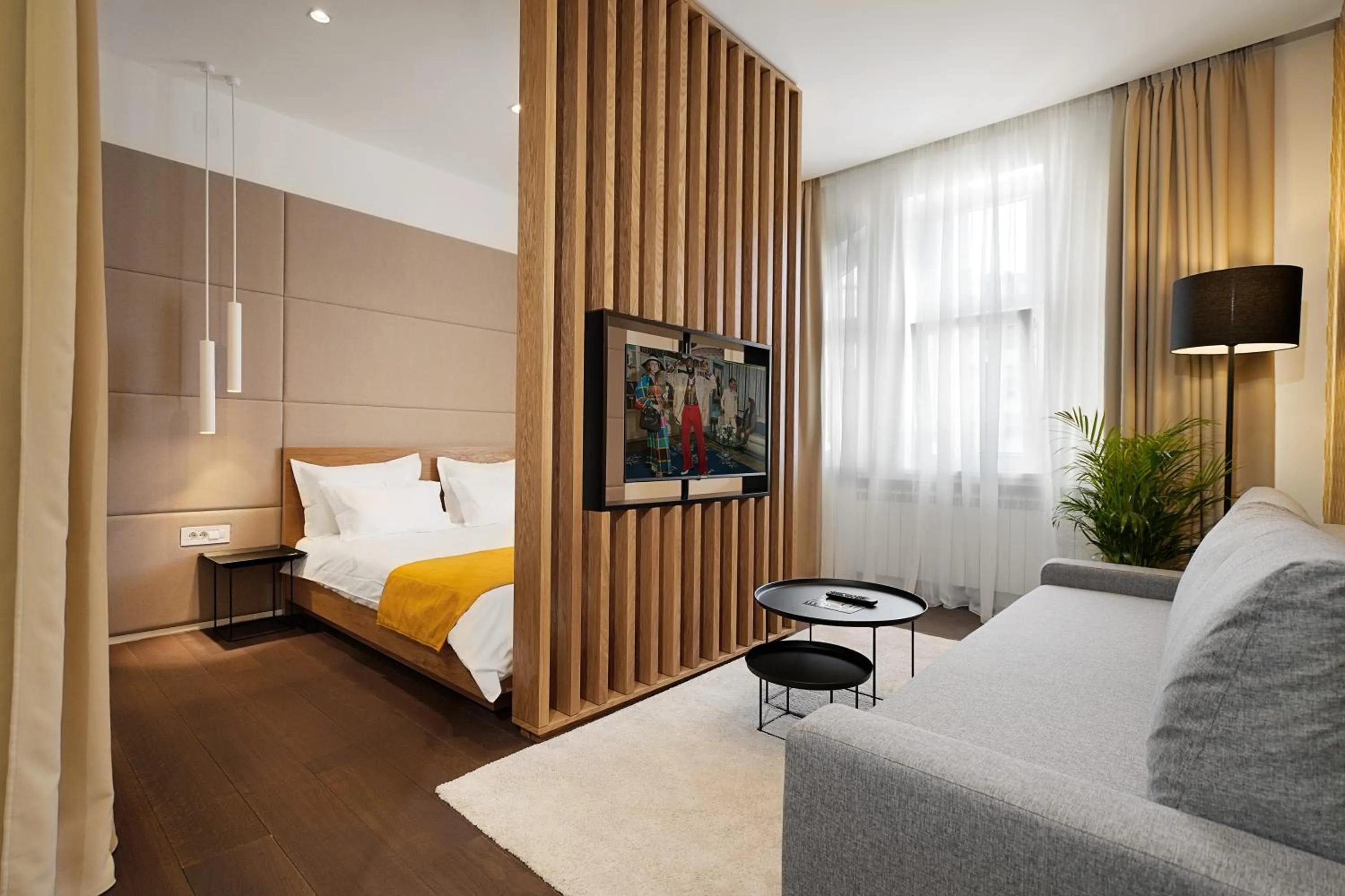 Photo of the whole room, Bed in Dominic Smart & Luxury Suites - Terazije