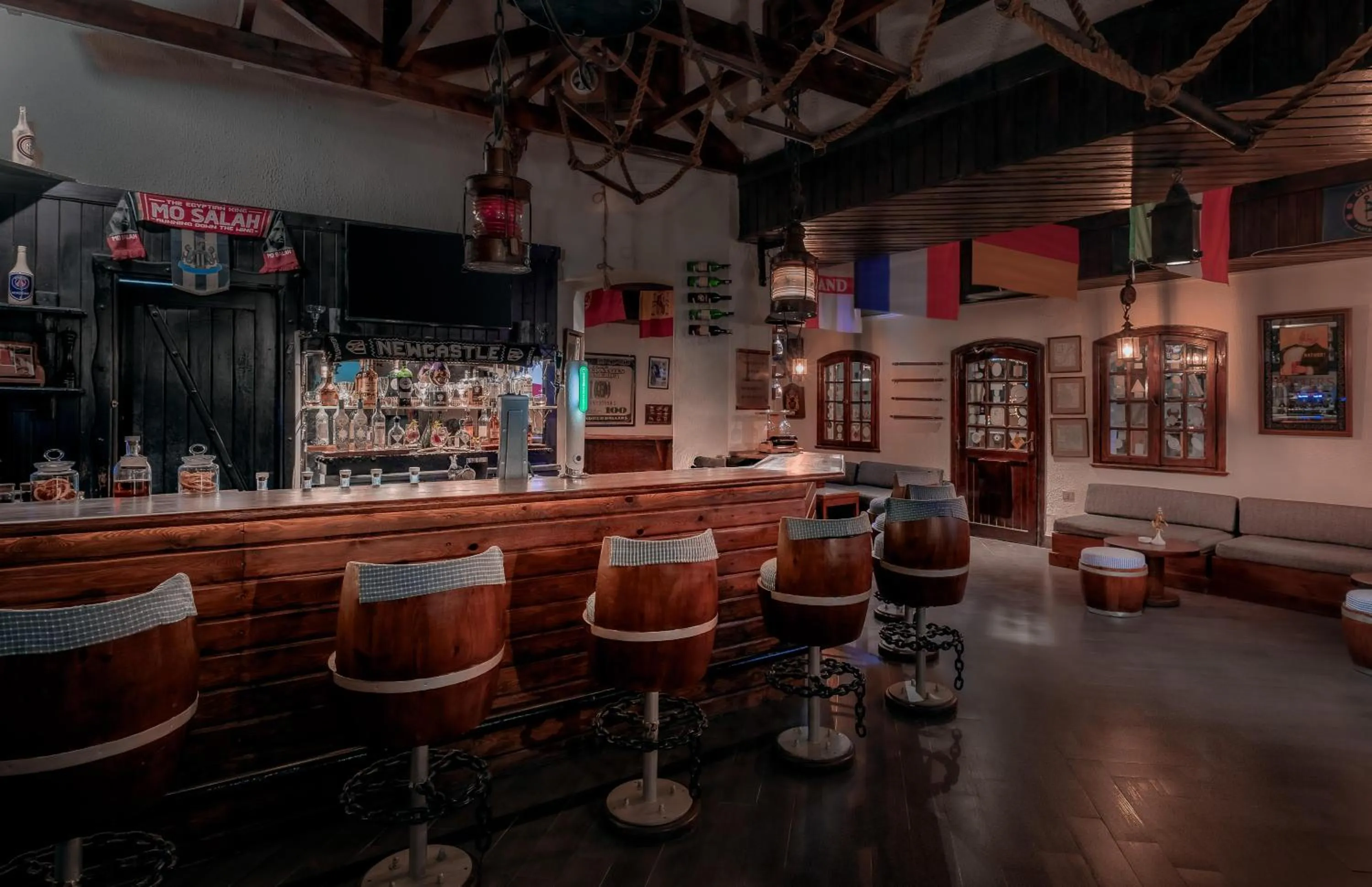 Lounge or bar in JAZ Fayrouz