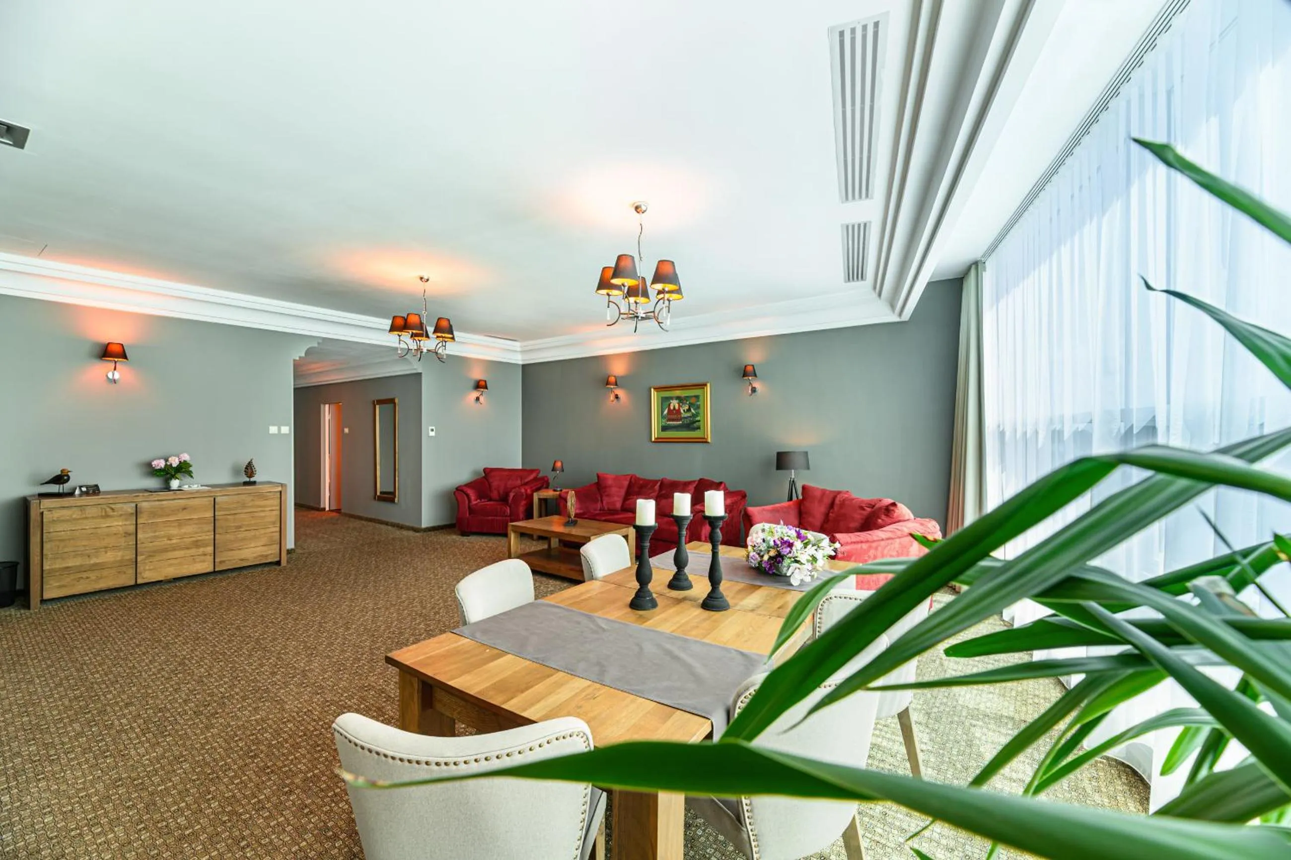 Living room in Vega Hotel