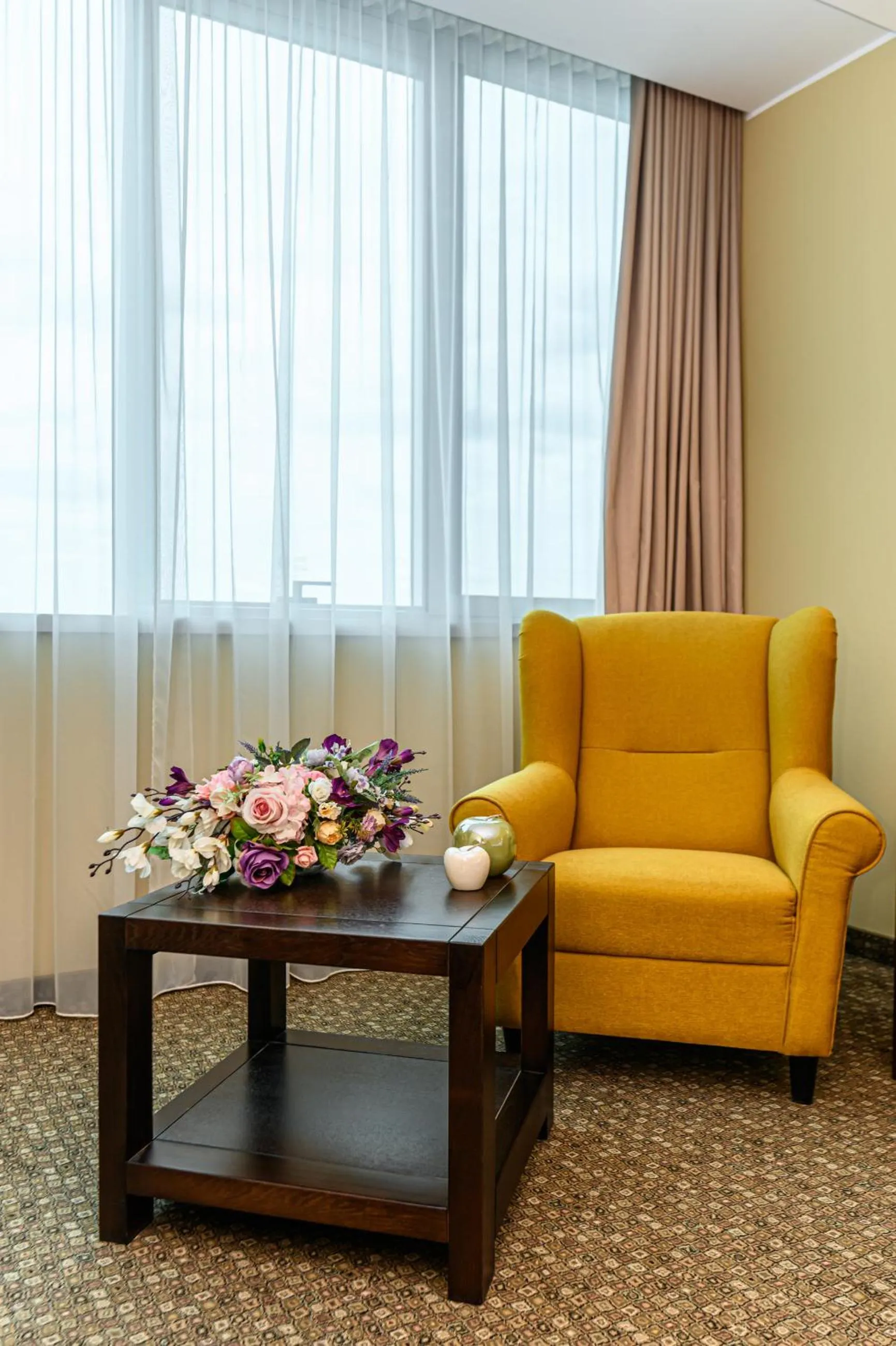 Seating area in Vega Hotel