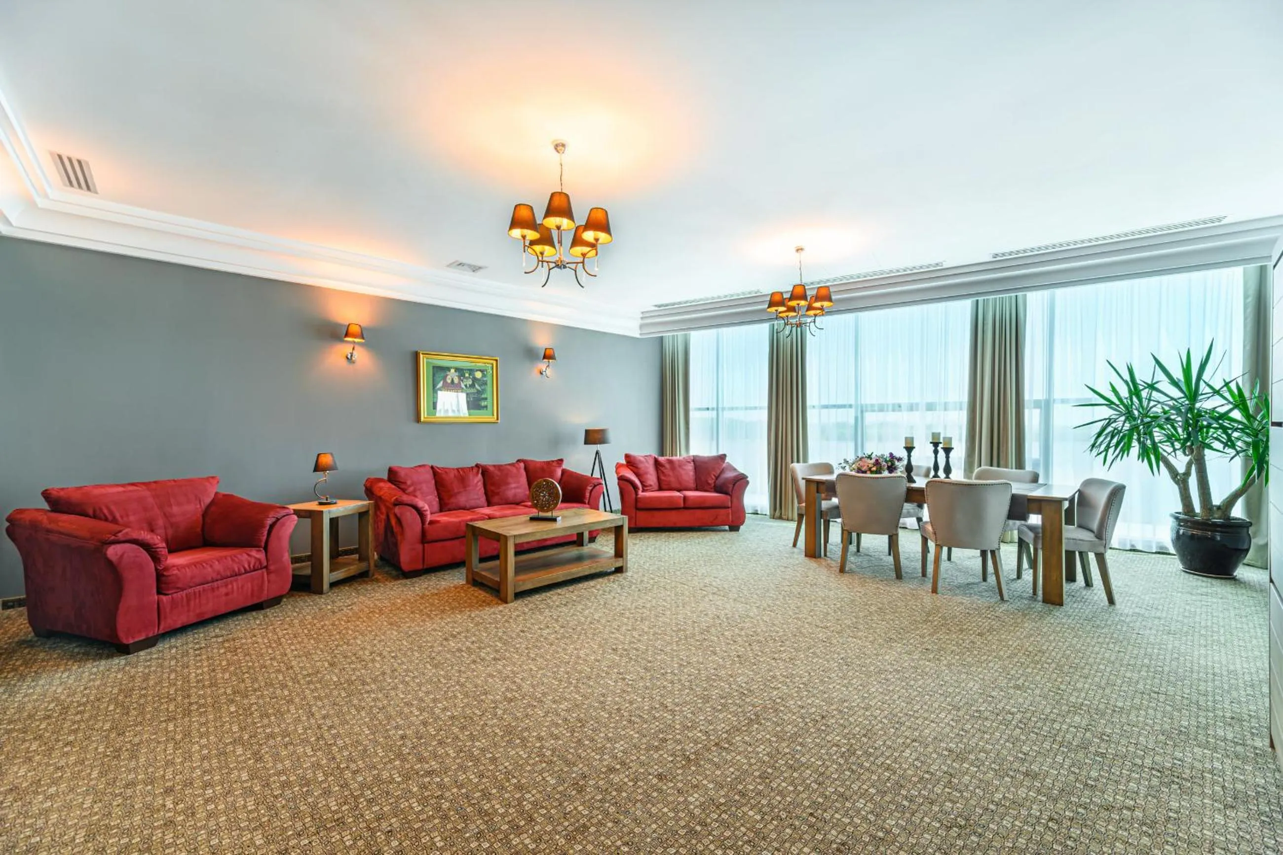 Living room in Vega Hotel