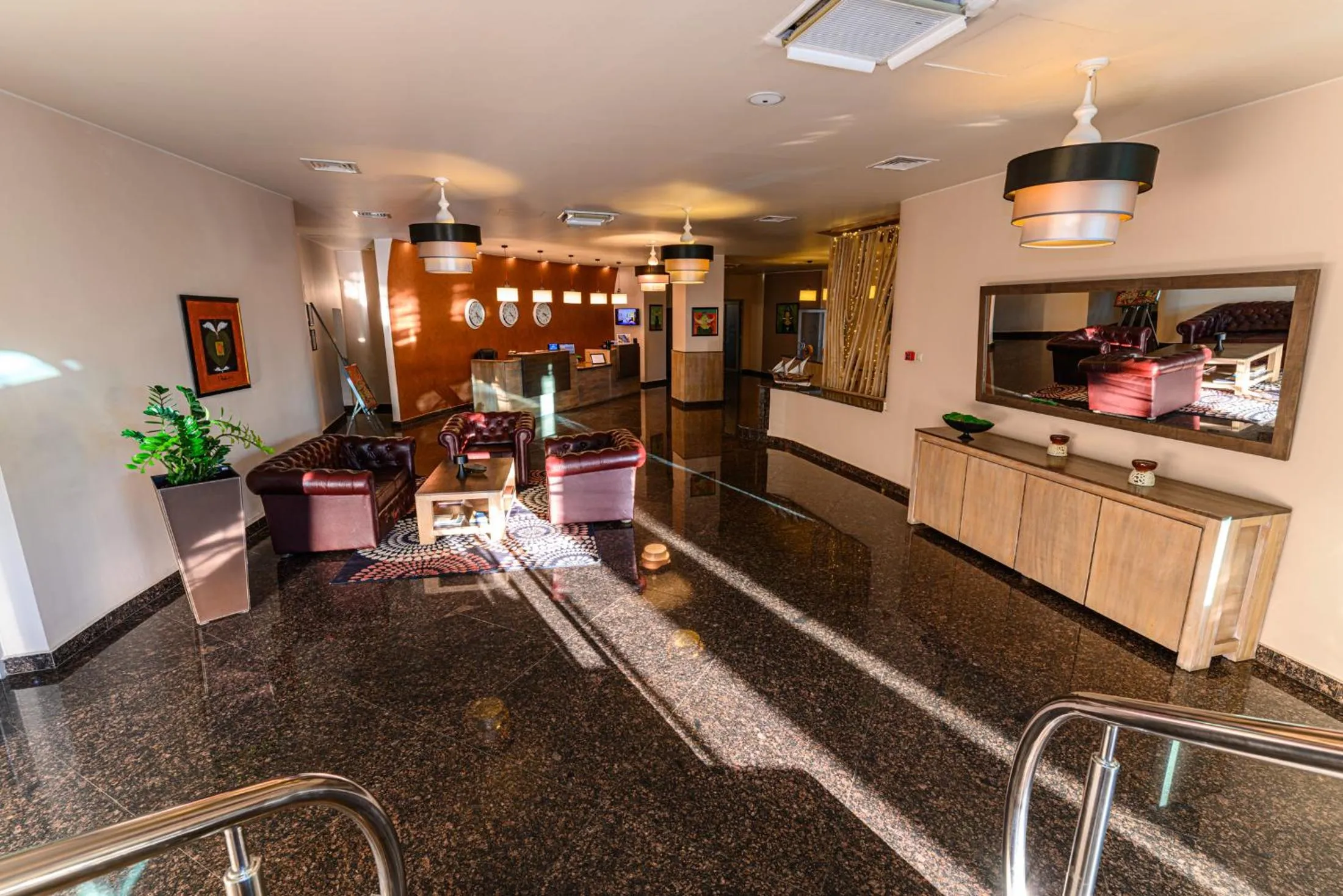 Lobby or reception in Vega Hotel