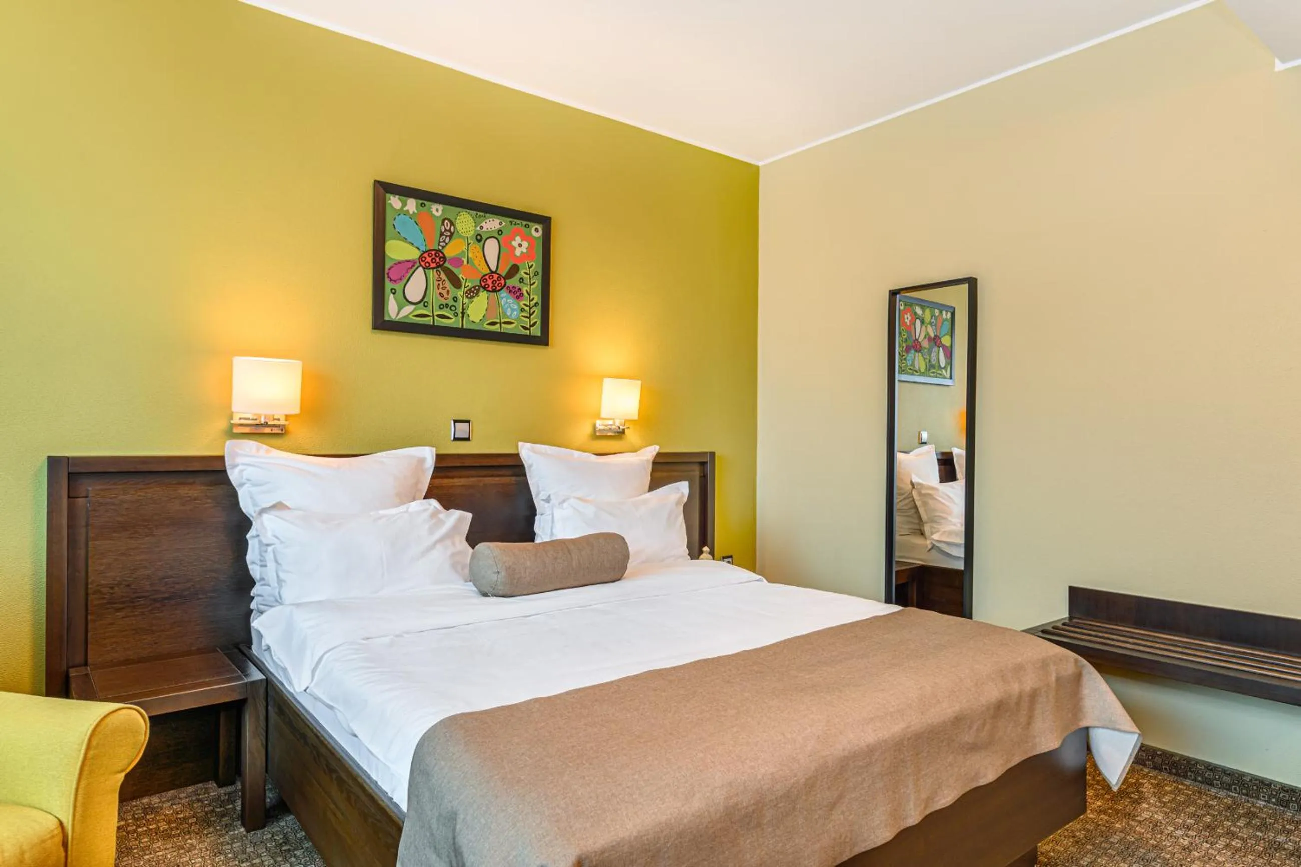 Bedroom, Bed in Vega Hotel