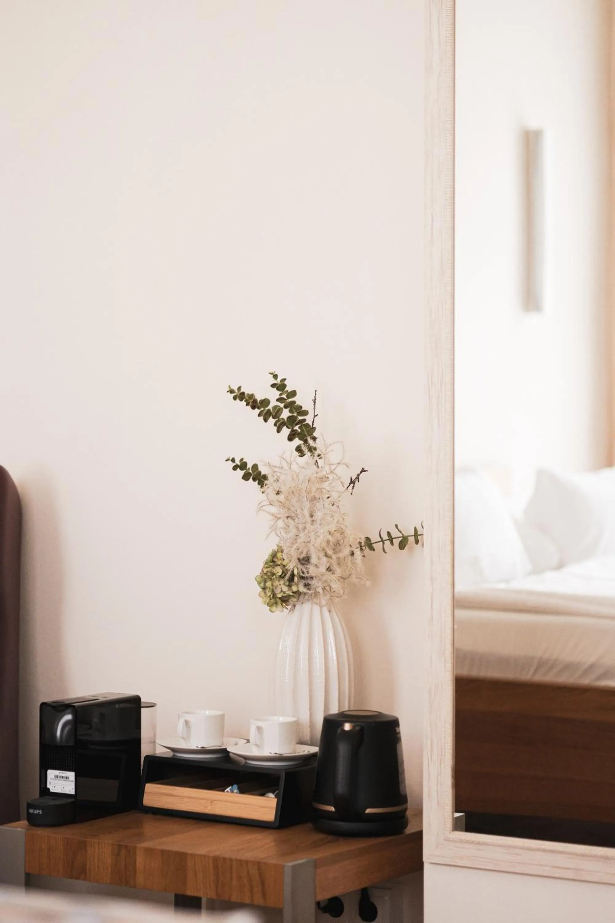 Coffee/tea facilities, Bed in Vierzigerhof