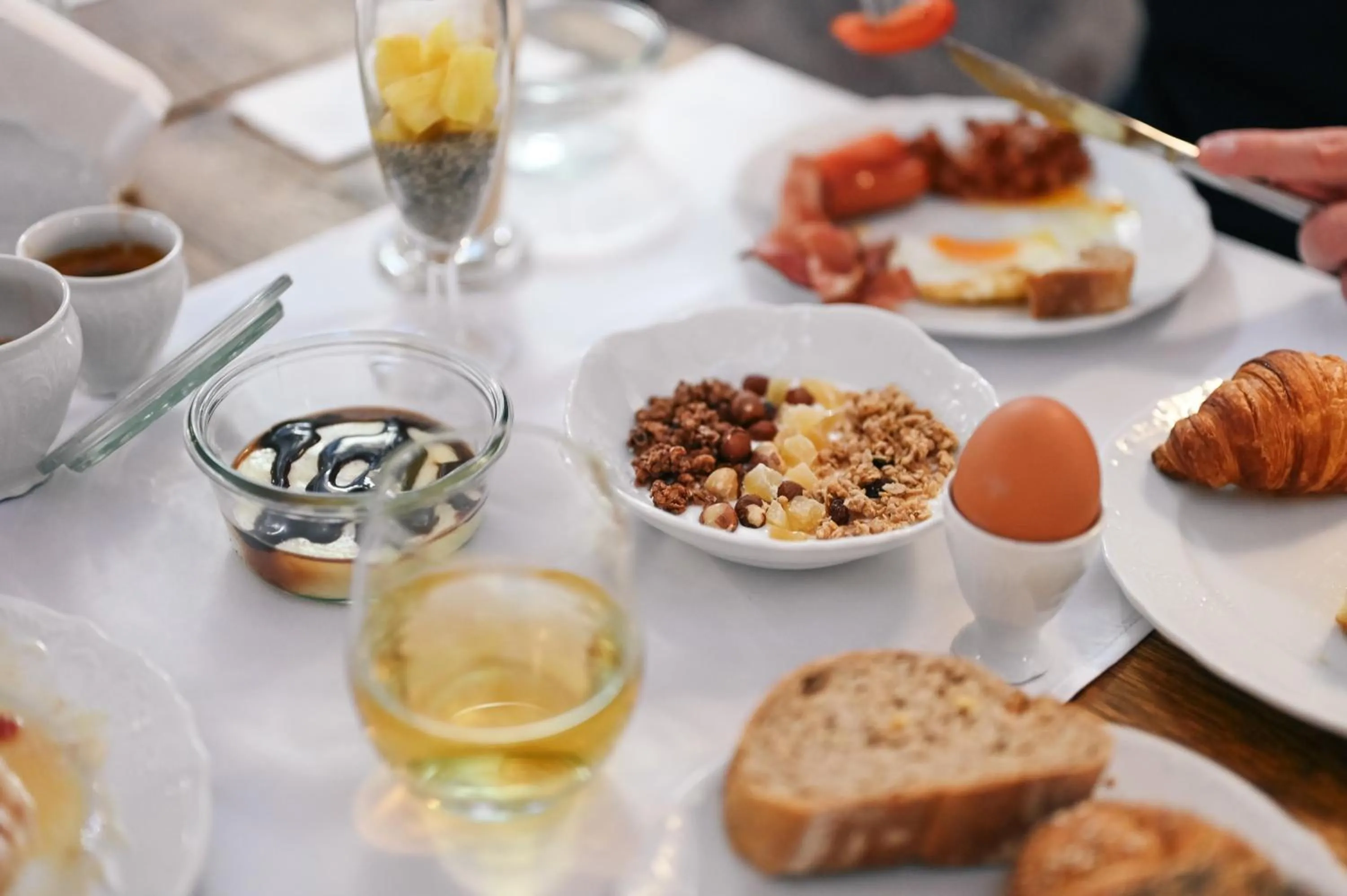 Breakfast in Pytloun Chateau Hotel Ctěnice