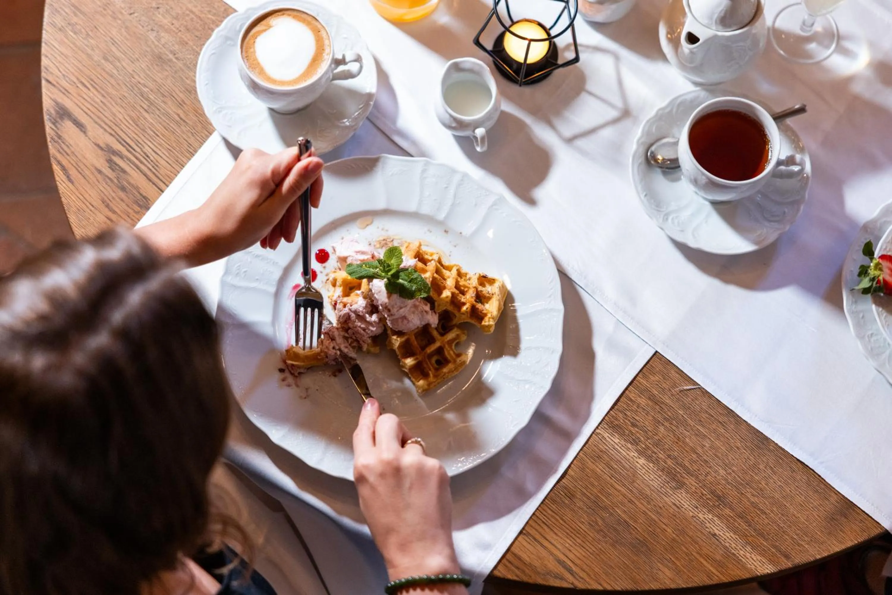 Restaurant/places to eat in Pytloun Chateau Hotel Ctěnice