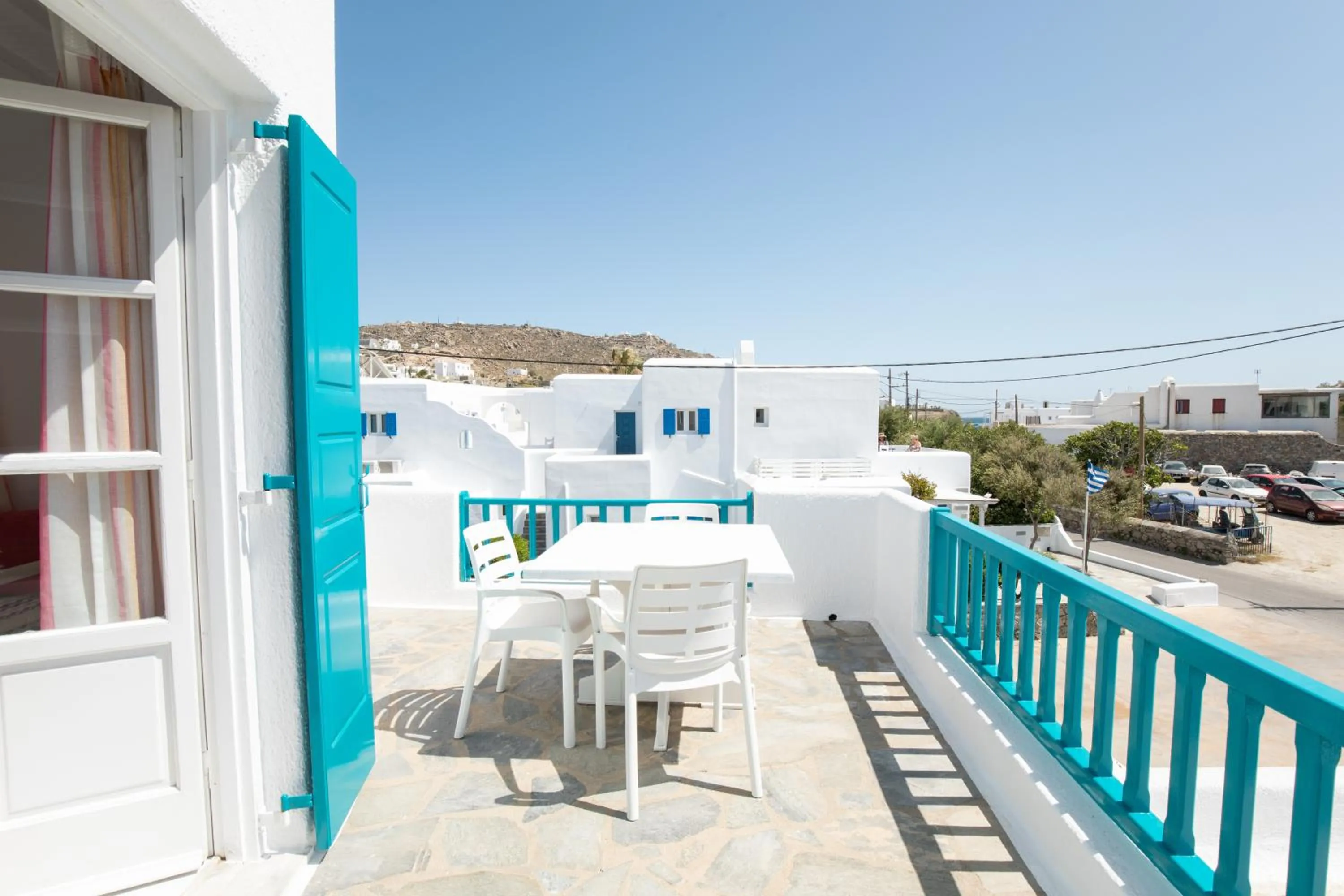 Balcony/Terrace in Cyclades Blue