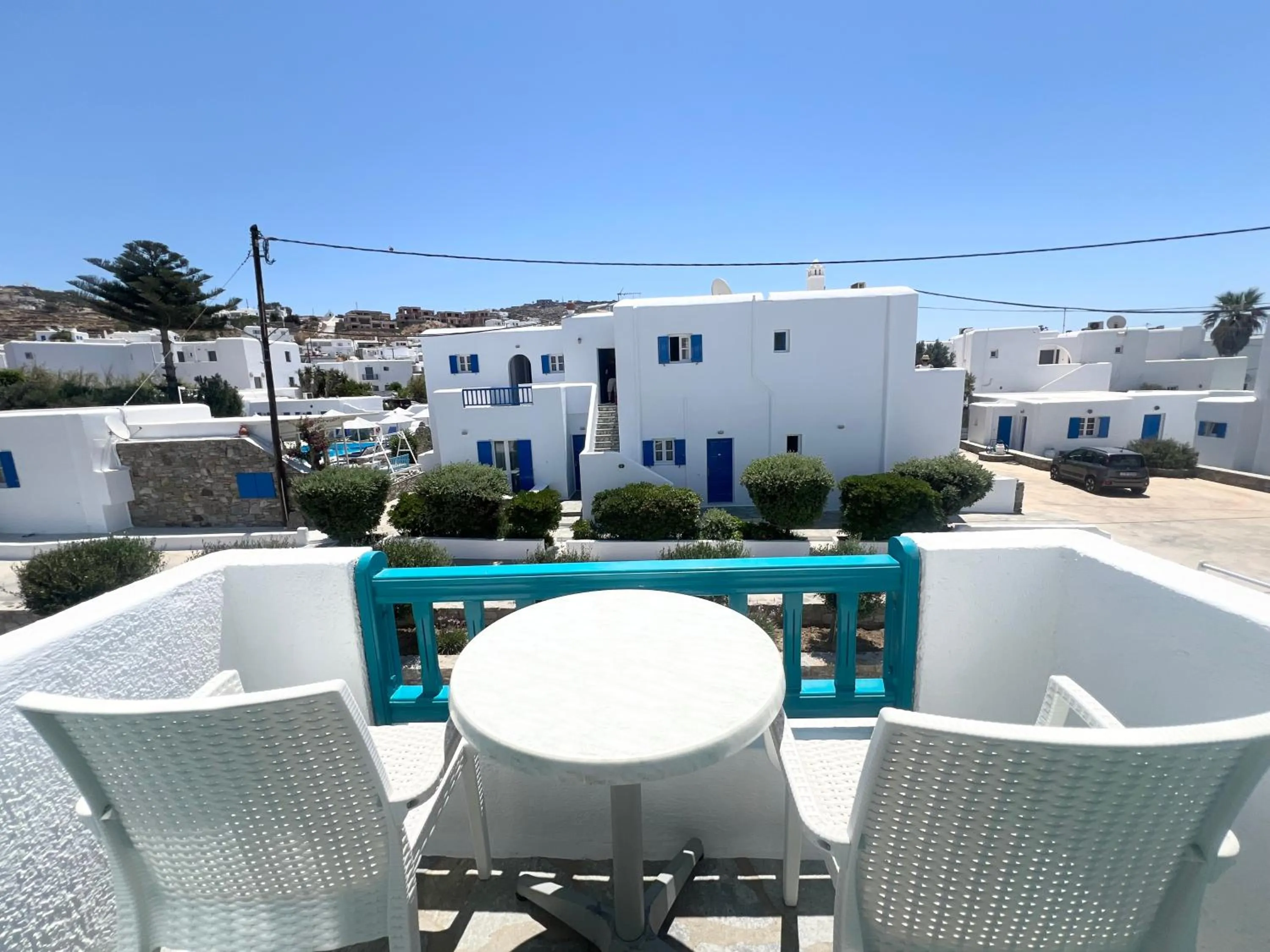 Balcony/Terrace in Cyclades Blue