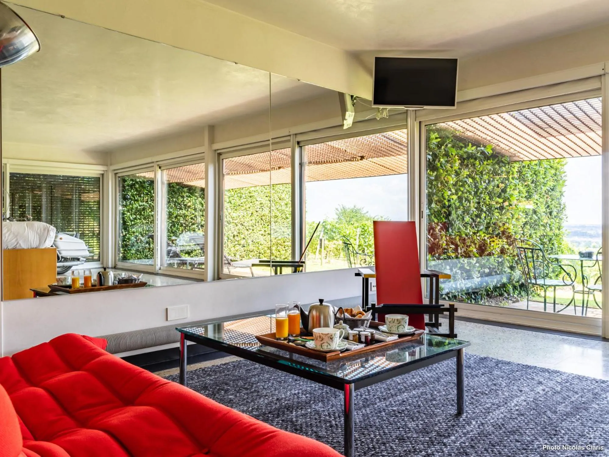 Garden in Hôtel Le Saint-James