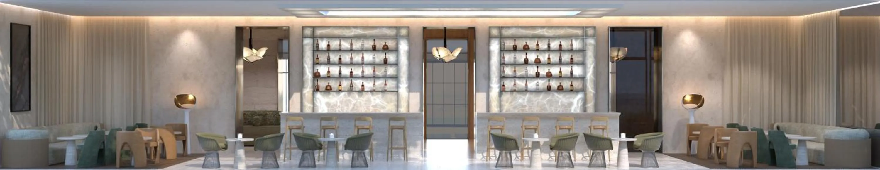 Lounge or bar in Hôtel Le Saint-James